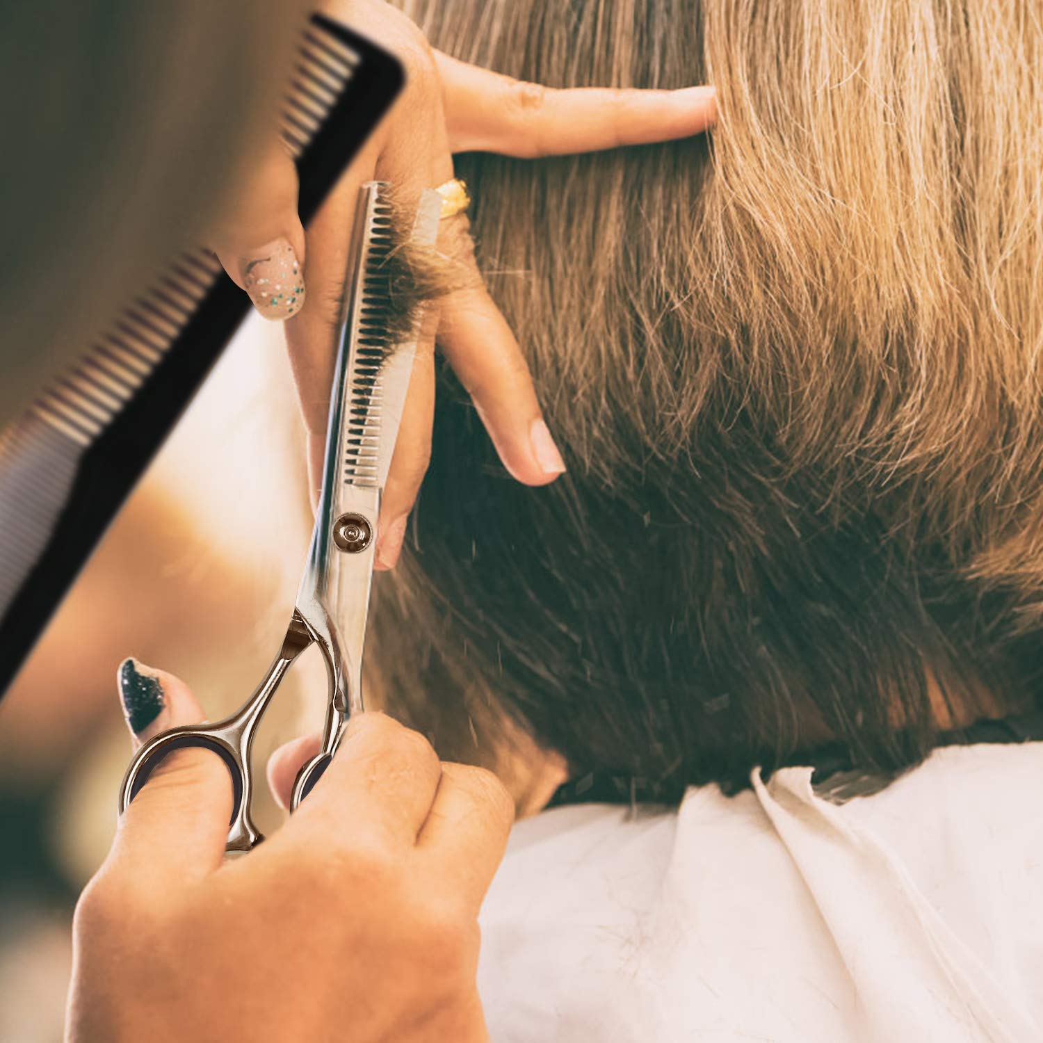 Professional Hair Cutting Scissors Set - 6