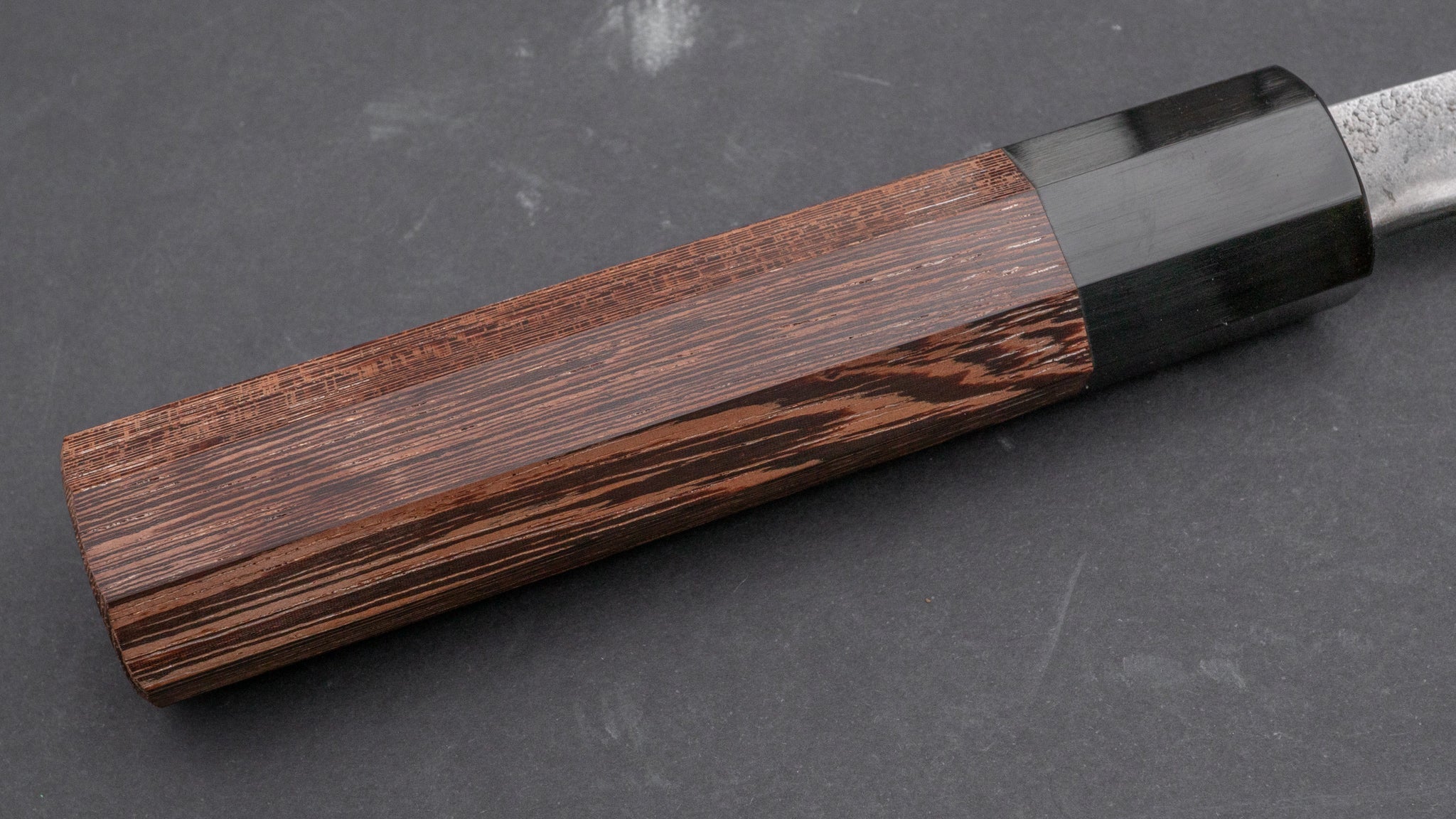 Premium Jiro Tsuchime Wa Santoku Knife 165mm - Japanese High Carbon Steel Blade with Taihei Tagayasan Handle (#062) - Perfect for Sushi, Vegetables & Meat Cutting in Professional Kitchens & Home Cooking