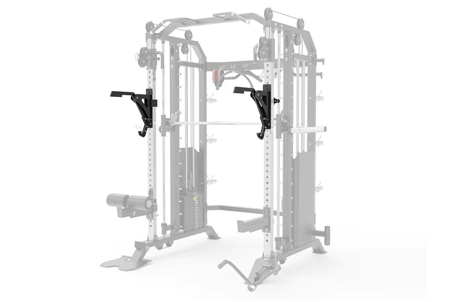 Warrior 801 Pro Power Rack Cage with Smith Machine & Functional Trainer Cable Pulley System - Heavy Duty Home Gym Equipment for Strength Training & Weightlifting - Perfect for Home Workouts & Garage Gym Setup