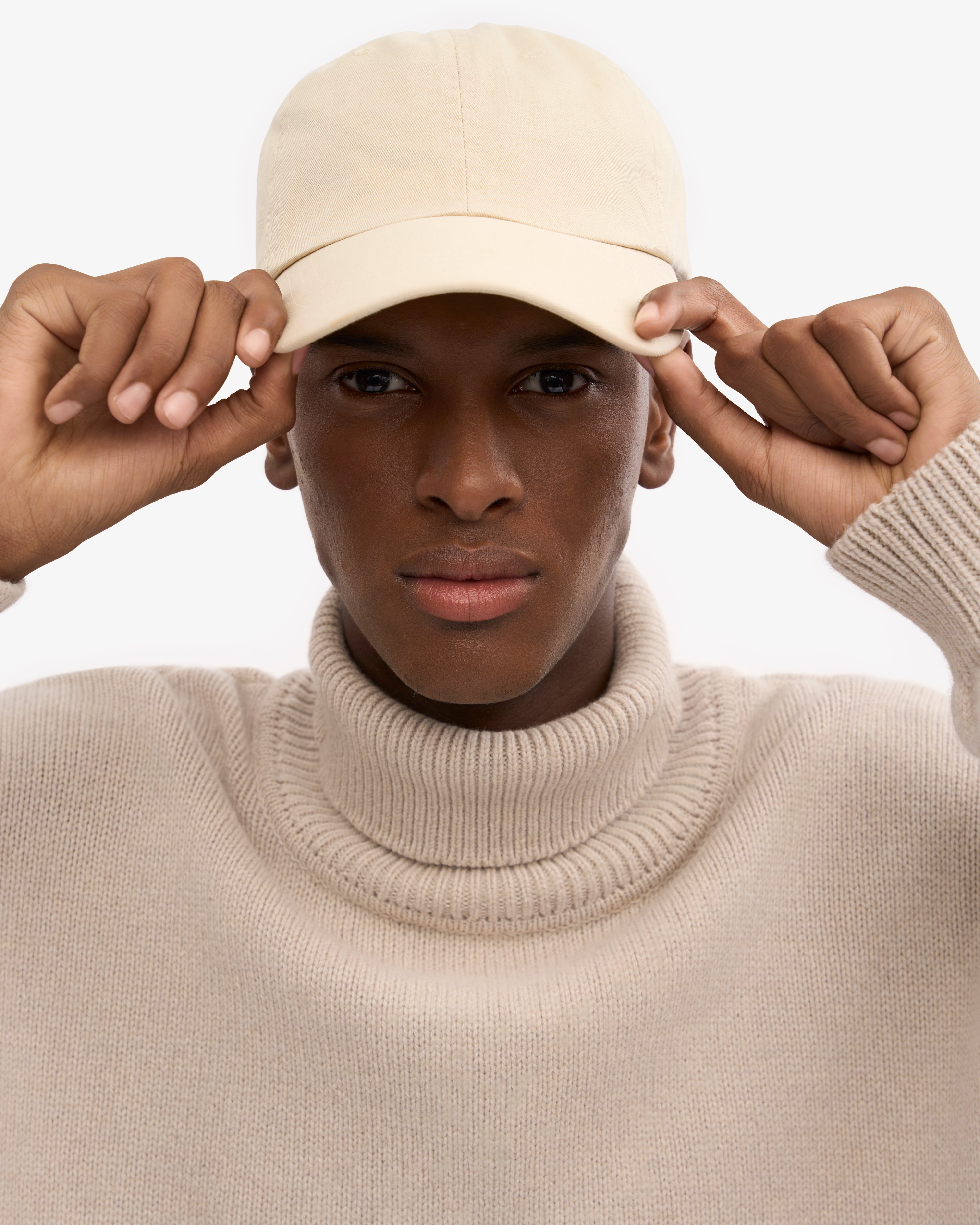 Organic Cotton Baseball Cap - Ivory White for Men & Women - Perfect for Outdoor Activities, Sports & Casual Wear