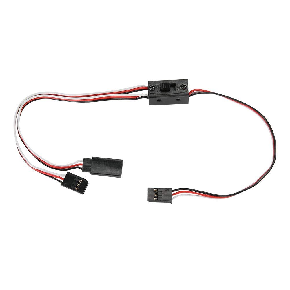 01 Safe RC Switch - High Temperature Resistant Power On/Off Switch for JR/FUTABA RC Models - Perfect for RC Cars, Drones, and Remote Control Toys