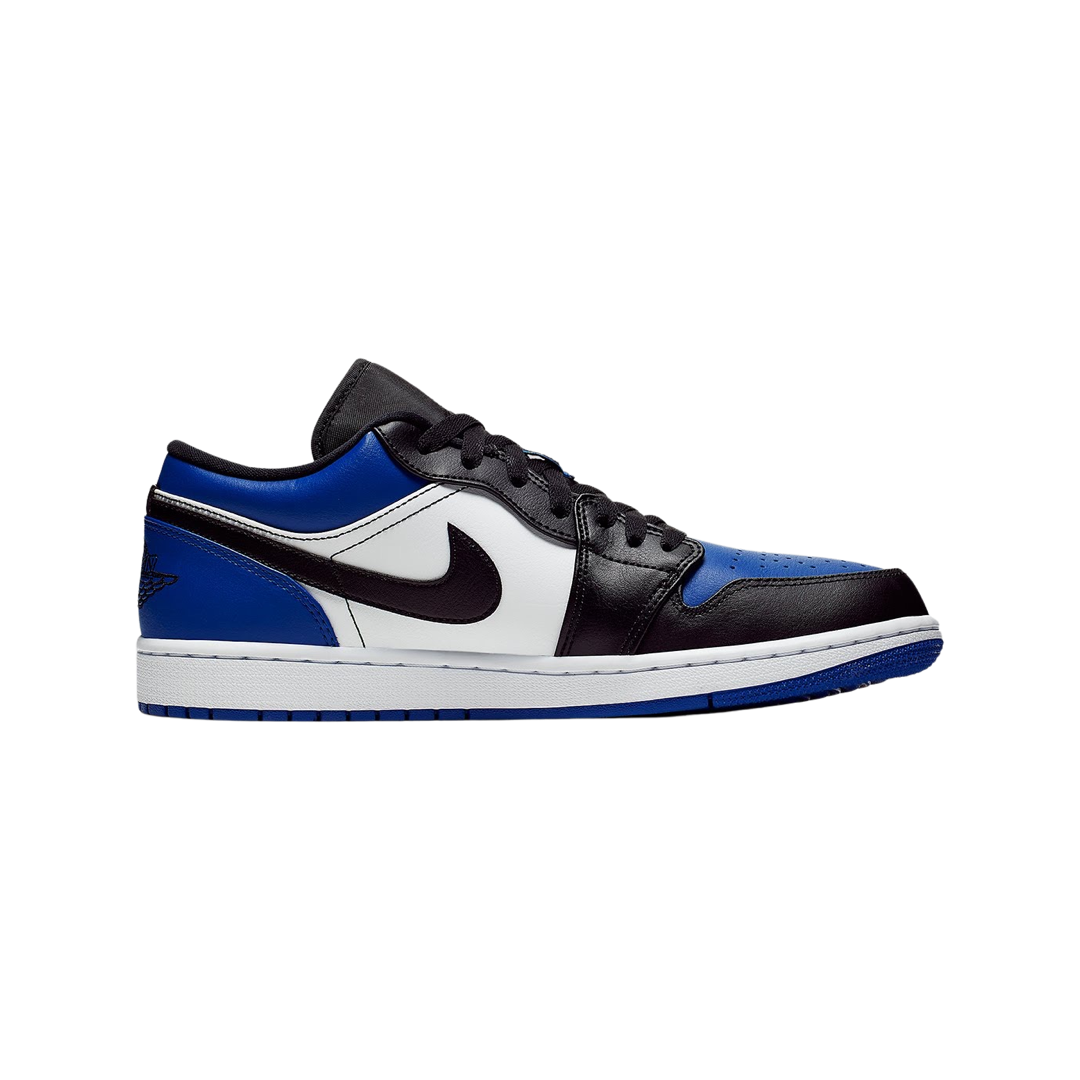 Air Jordan 1 Low Royal Toe Sneakers - Sport Royal, White & Black Basketball Shoes for Men | Perfect for Casual Wear, Street Style & Basketball Games