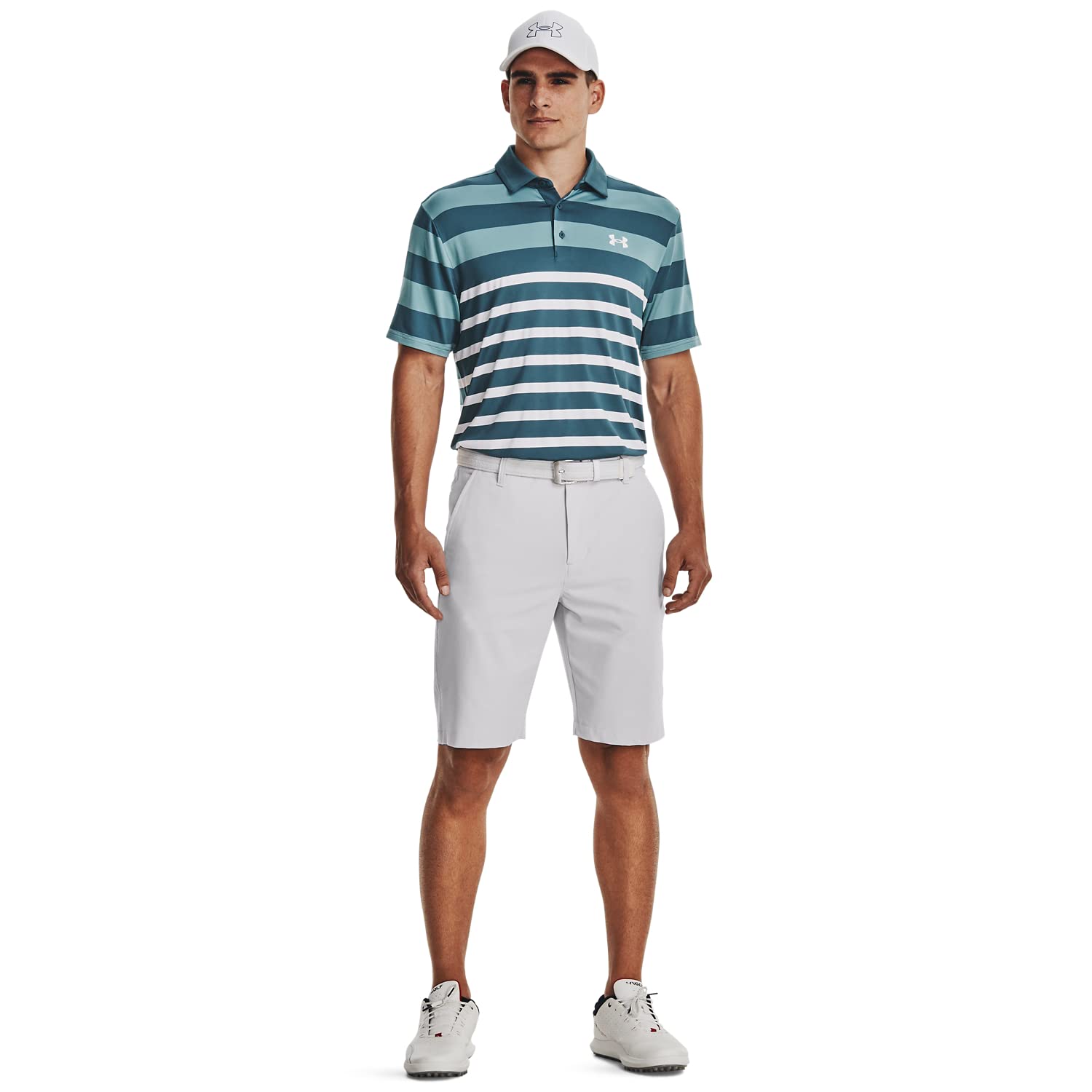 Under Armour Men's Performance Golf Polo Shirt - Moisture-Wicking & Breathable for Hot Weather - Perfect for Golf, Casual Wear & Outdoor Activities