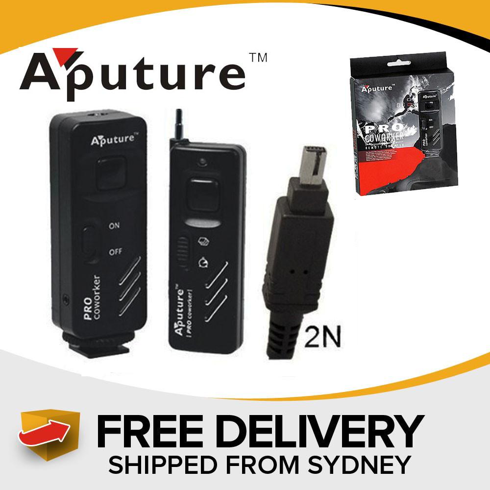 Aputure Pro Coworker Wireless Remote Shutter 1C for Canon 1100D 600D 60D 450D DSLR Cameras - Perfect for Photography, Vlogging & Time-Lapse Shooting