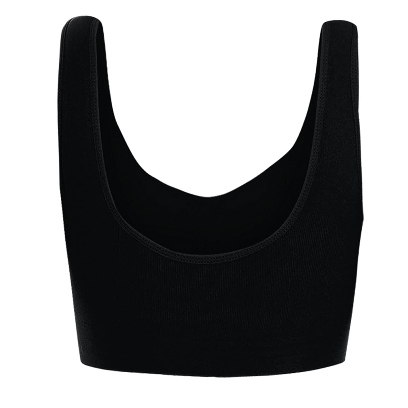 Plus Size Wireless Sleep Bras for Women - Comfy Yoga & Sports Bra with Removable Pads for Lounge & Workout