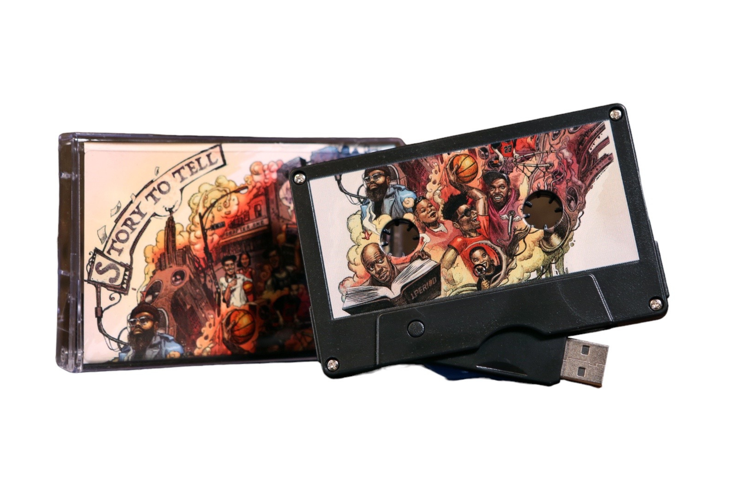 J.PERIOD Complete Collection USB Mixtape & Globetrottin 7 Comic Book Bundle - Limited Edition Hip Hop Music & Art Set for Collectors, DJs & Music Lovers - Perfect for Gifts, Home Decor & Music Studios