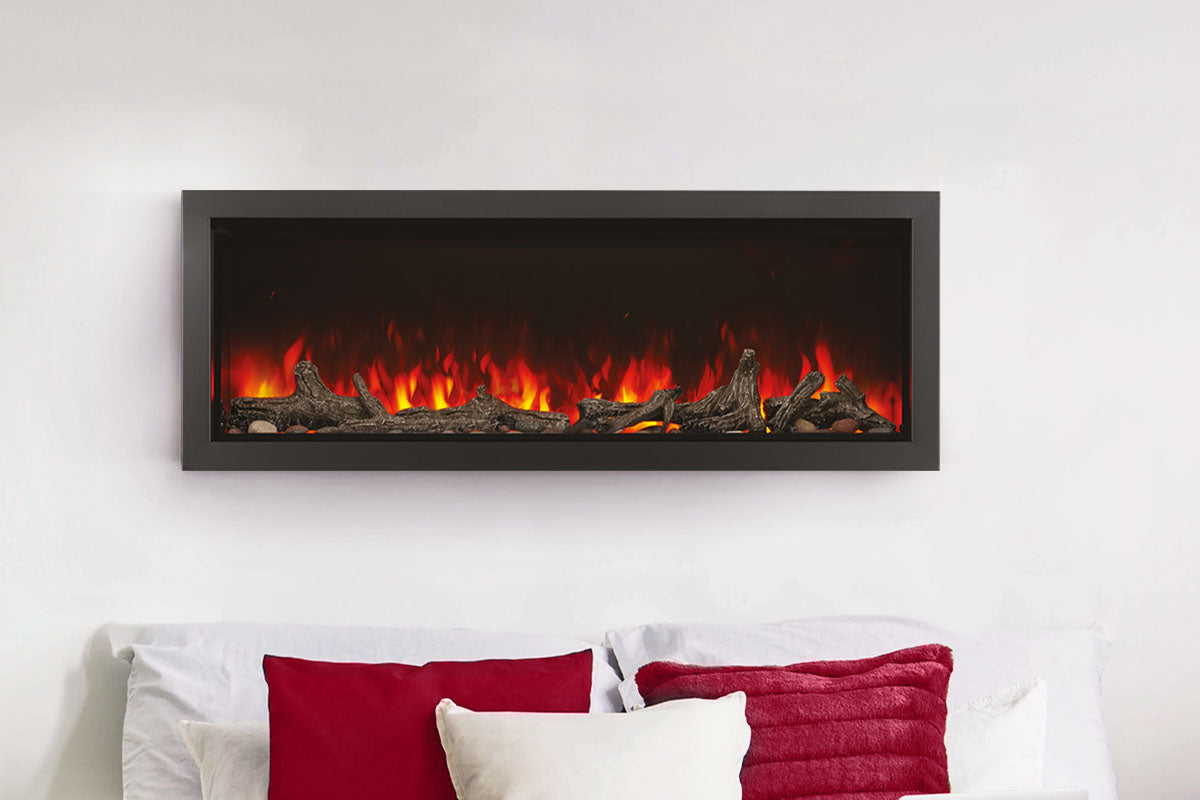 Napoleon Astound 62 Smart Built-In Linear Electric Fireplace - Modern Home Heating Solution for Living Room & Bedroom