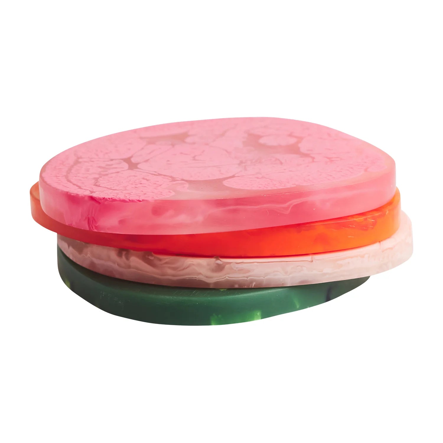 FENELLA Coasters Set of 2 - Strawberry Design Absorbent Drink Coasters for Coffee Table, Bar, and Home Decor - Perfect for Parties, Dining, and Gifts