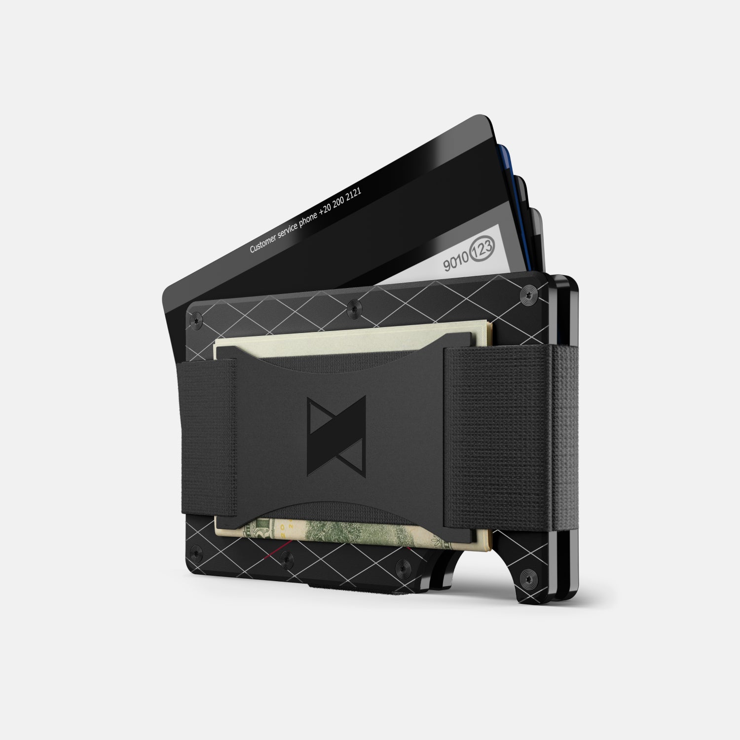 Atoms 251 Sneakers in Red & Black | Ridge Wallet Slim Minimalist RFID Blocking | MKBHD Approved | Perfect for Dark Mode Outfits & Everyday Carry Essentials