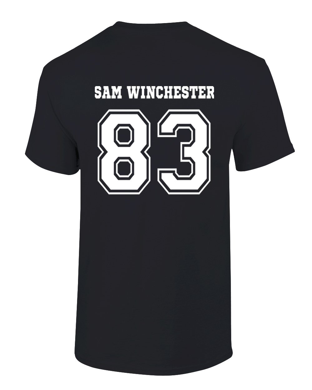 Supernatural Sam Winchester Graphic T-Shirt for Men - Soft Cotton Tee with Vintage Print - Perfect for Casual Wear, Cosplay & Fan Merchandise
