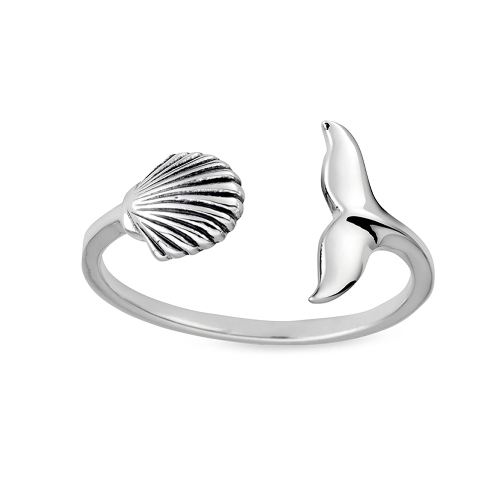 Treasures of the Sea Ring - Elegant Ocean-Inspired Jewelry for Women | Perfect for Beach Weddings, Vacation Accessories & Gift Giving