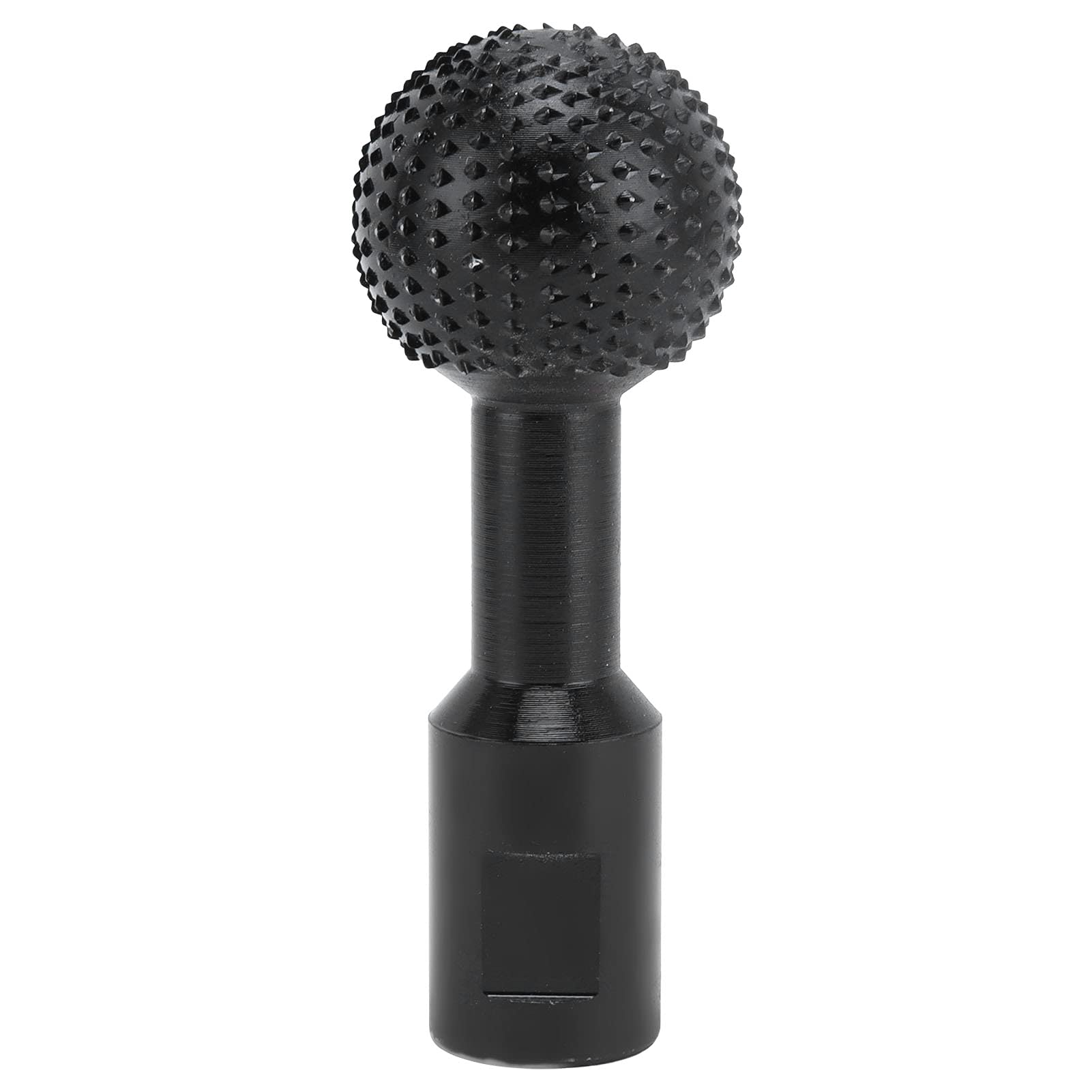 M10 Sphere Rotary Burr - 0.4 Inch Carbon Steel Ball Nose Wood Carving Bit for Angle Grinder - Perfect for Woodworking, Metal Engraving & DIY Crafts