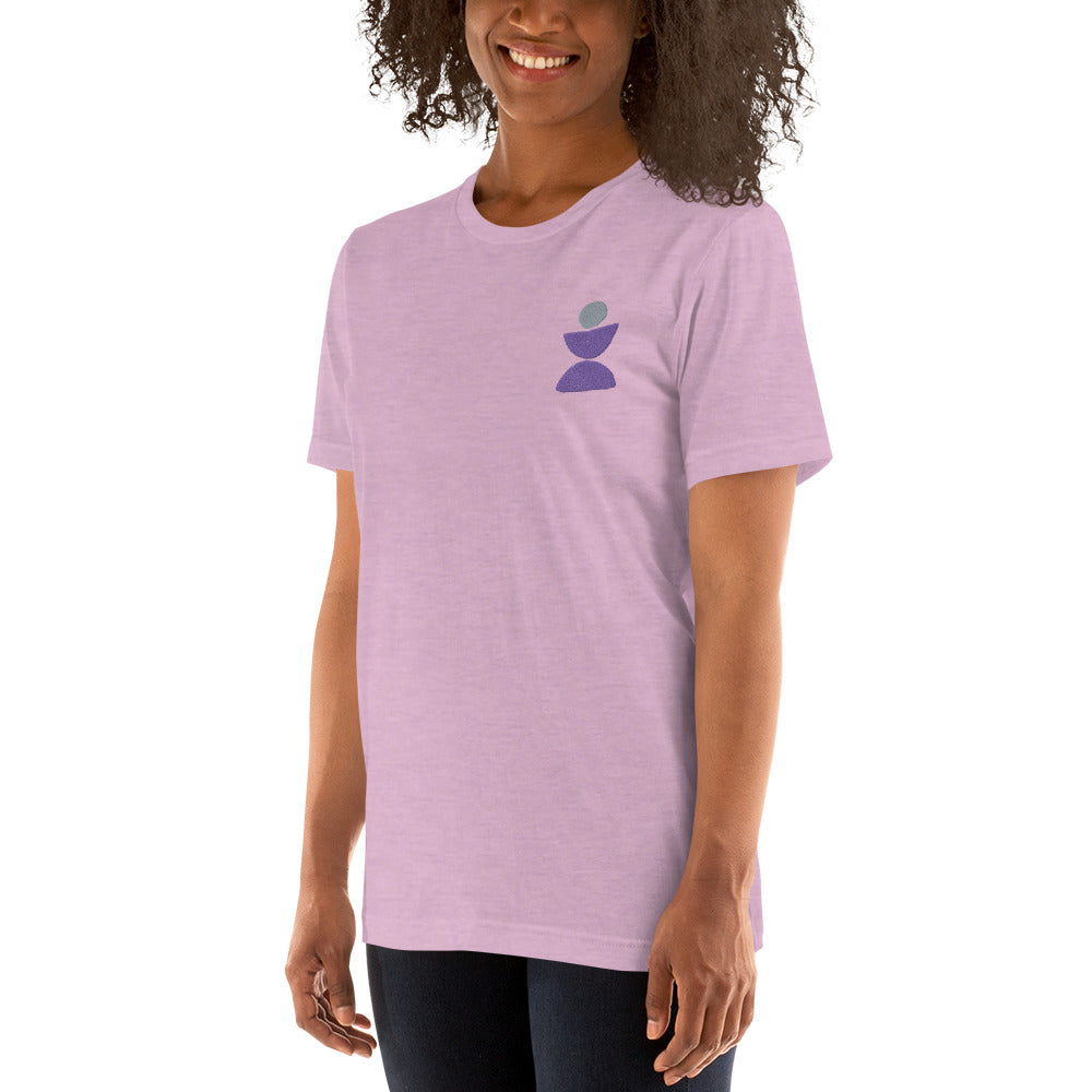 Premium Unisex Yoga T-Shirt - Soft Breathable Pink Tee for Men & Women | Perfect for Yoga, Gym, and Casual Wear