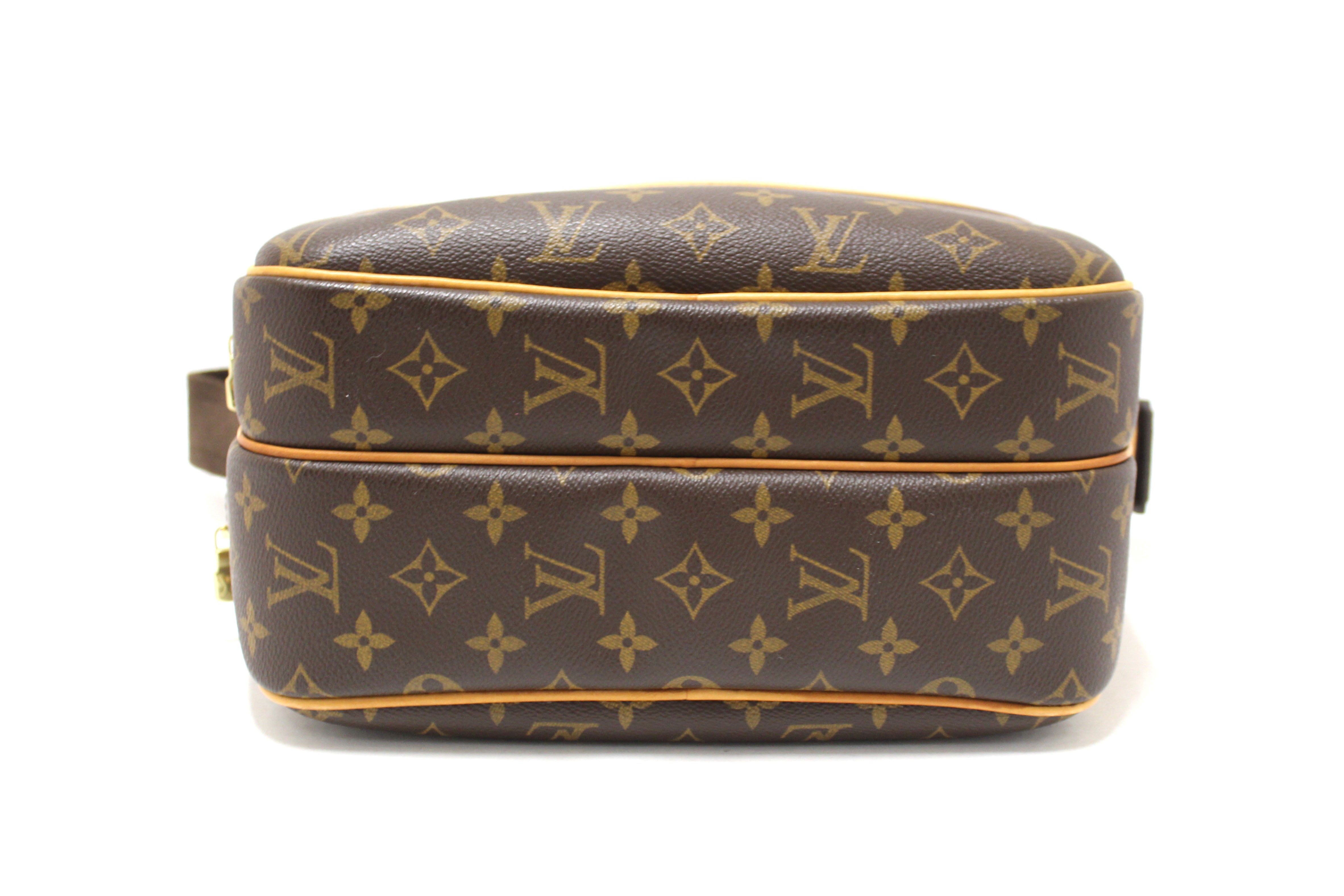 Authentic Louis Vuitton Monogram Reporter PM Messenger Bag - Luxury Leather Crossbody Shoulder Bag for Women, Perfect for Work, Travel & Everyday Use