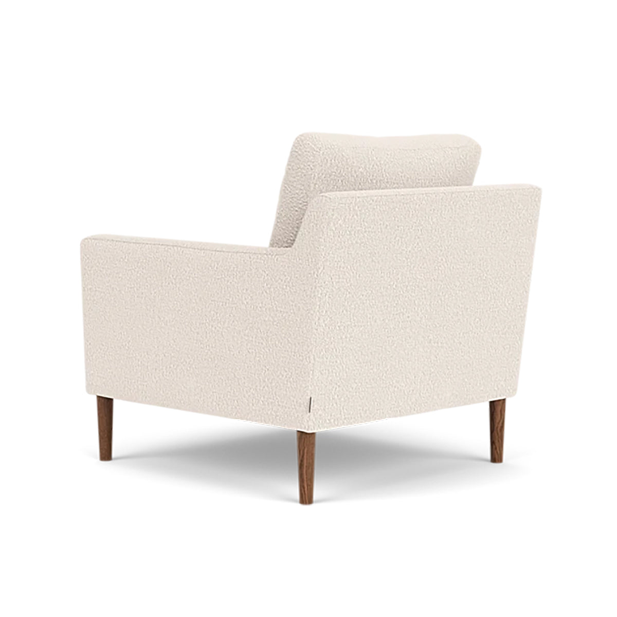 Astha Boucle Armchair - Modern Velvet Accent Chair for Living Room, Bedroom & Office - Soft Upholstered Lounge Chair with Solid Wood Legs - Stylish Home Decor for Cozy Reading Nook & Relaxation