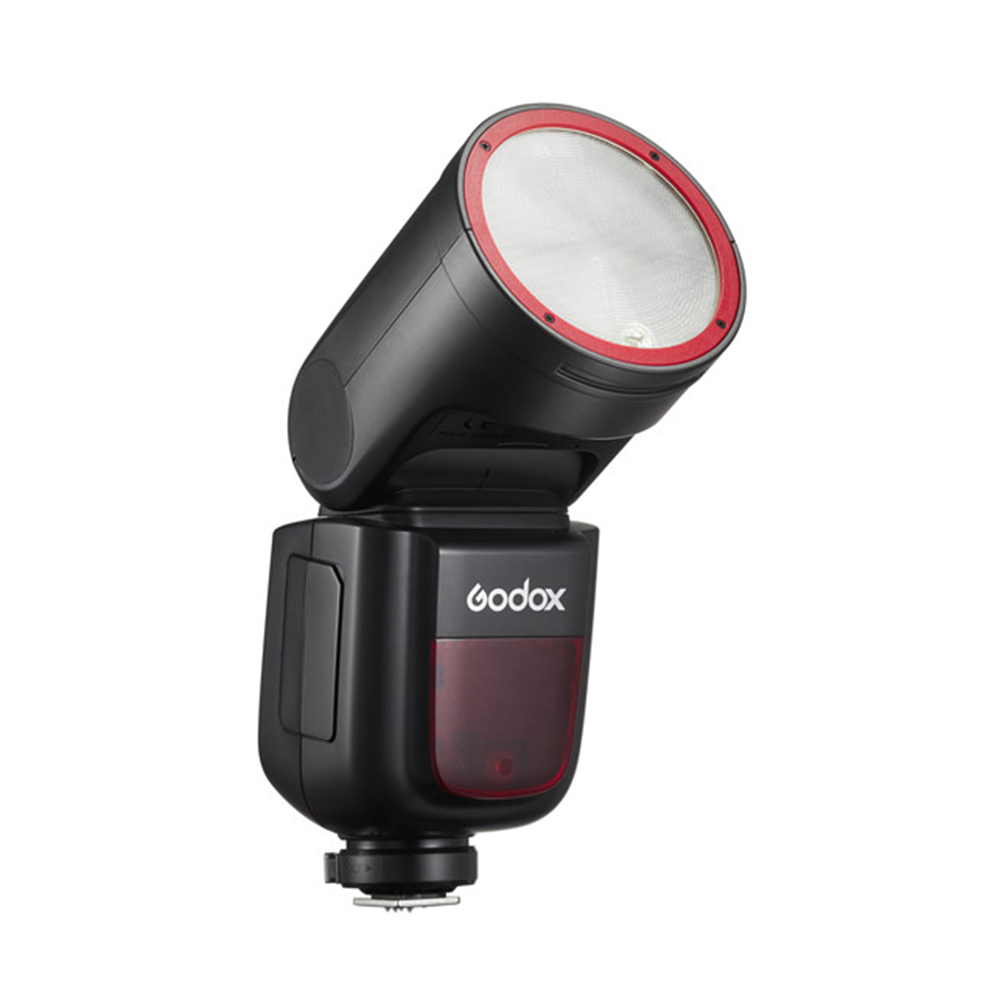 Godox V1 Flash Speedlite for Nikon DSLR Cameras - TTL Flash with Red Ring - Perfect for Portrait, Wedding & Event Photography