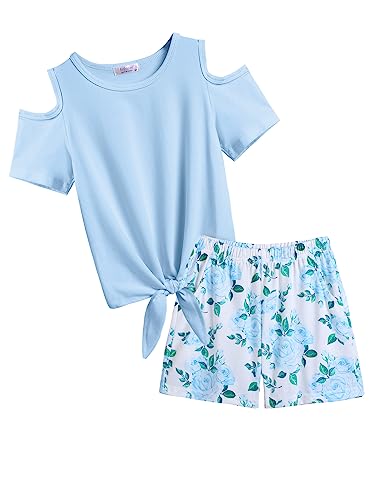 Blue Floral Print