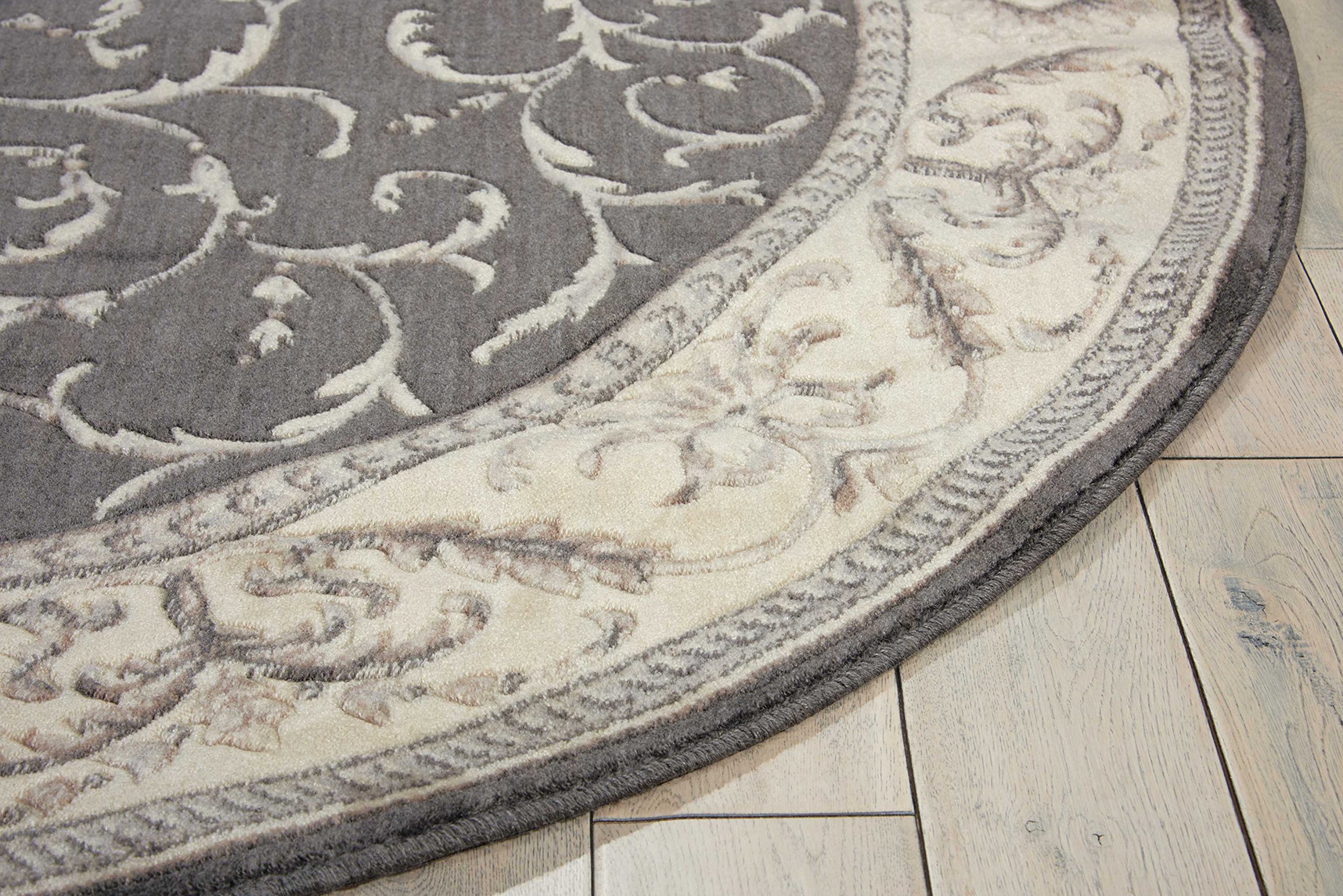 Nourison Somerset Traditional Charcoal 5'6
