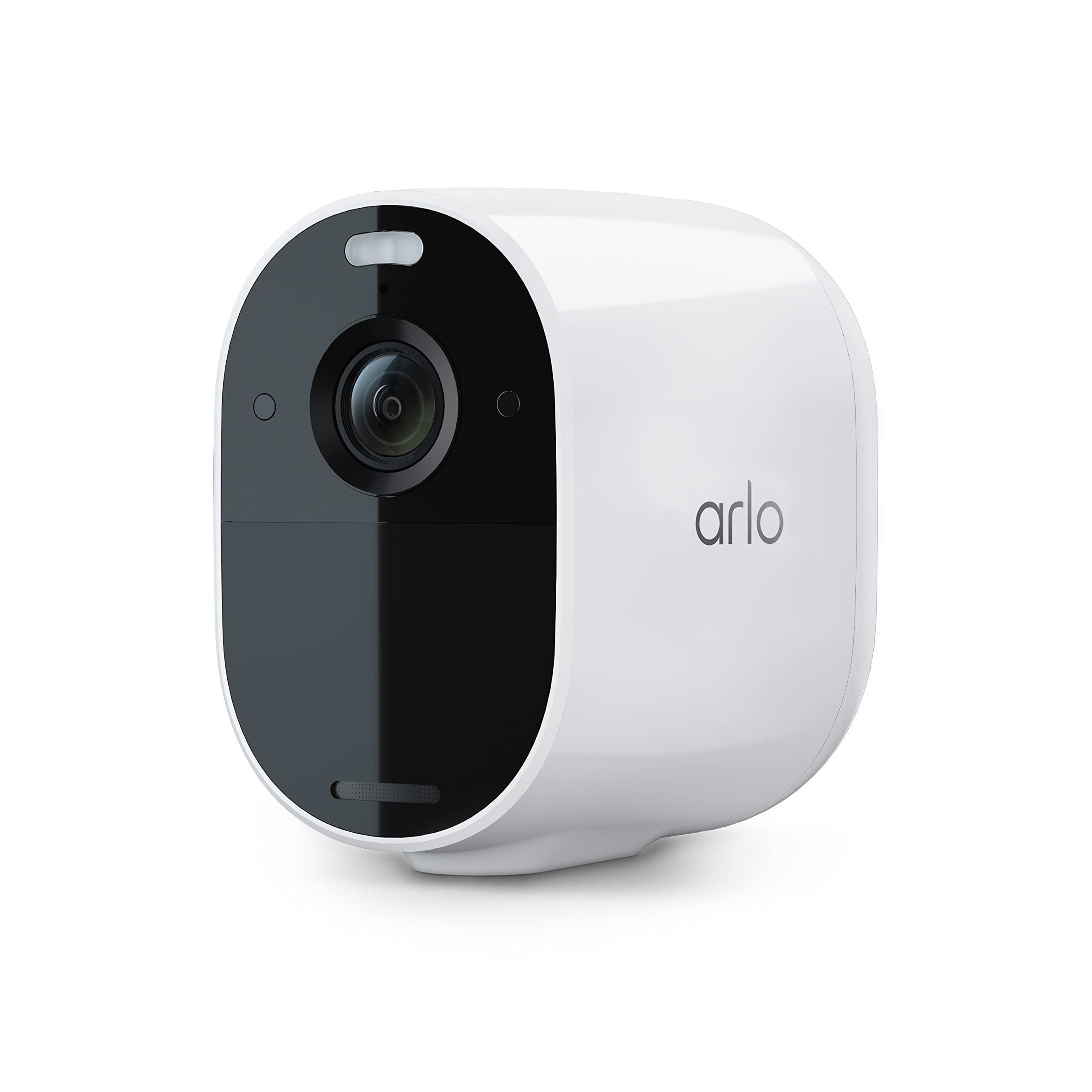 Arlo Essential Spotlight Camera - Wireless 1080p HD Security Camera with Color Night Vision, 2-Way Audio, Weatherproof (White) - VMC2030 for Home & Outdoor Surveillance
