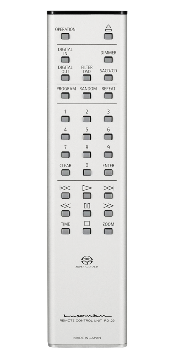 Luxman D-07X High-End CD/SACD Player with MQA Decoding | Audiophile Digital Transport & DAC | Perfect for Home Theater & Music Listening