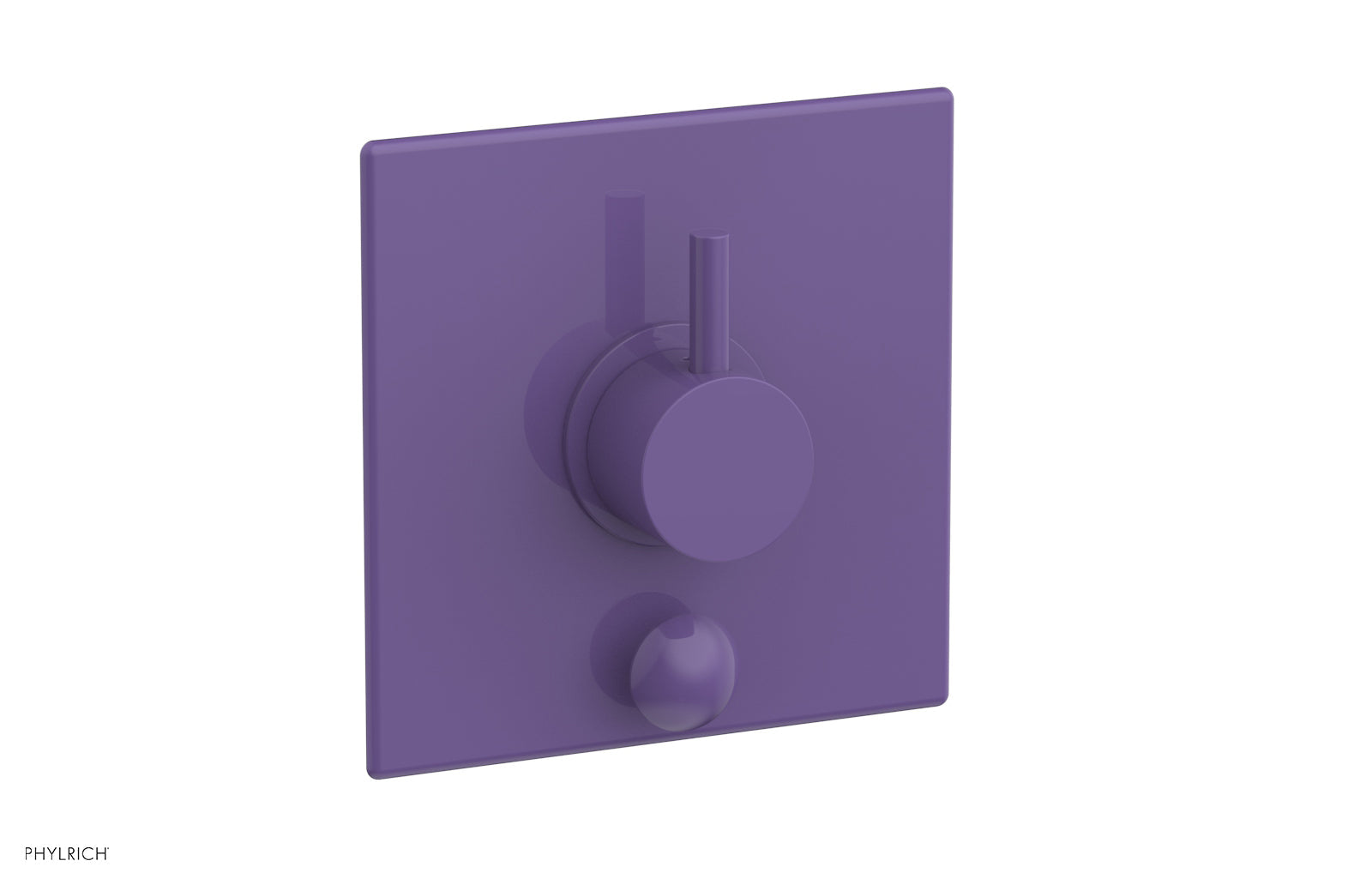 BASIC II Pressure Balance Shower Plate with Diverter and Handle Trim Set 4 203 - Chrome Finish for Bathroom & Shower Installation - Perfect for Home Renovation and Modern Bathroom Upgrades
