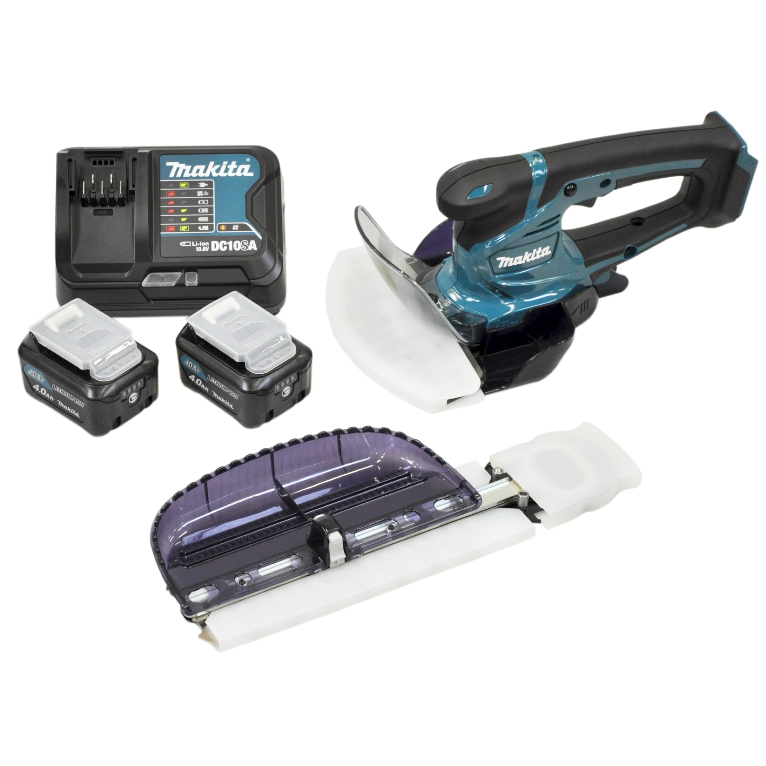 Makita UM600DSMEX 10.8V Cordless Grass Trimmer with 4.0Ah Battery & Charger - 2 Batteries Included for Extended Runtime - Perfect for Lawn Care, Yard Maintenance, and Landscaping