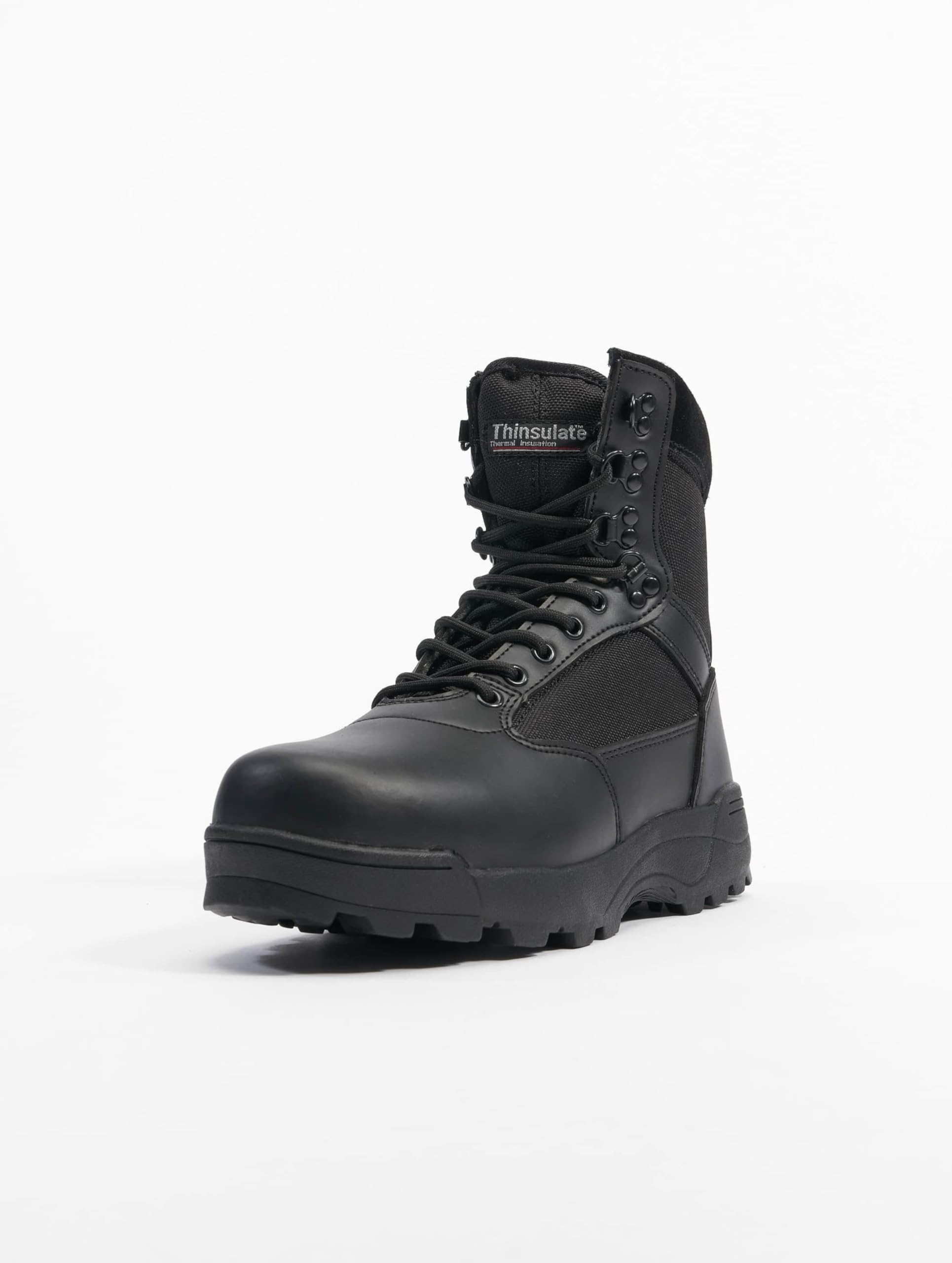 Men's Tactical Boots - Black Military Combat Boots for Outdoor Hiking, Work & Survival | Waterproof & Durable Work Boots for Men