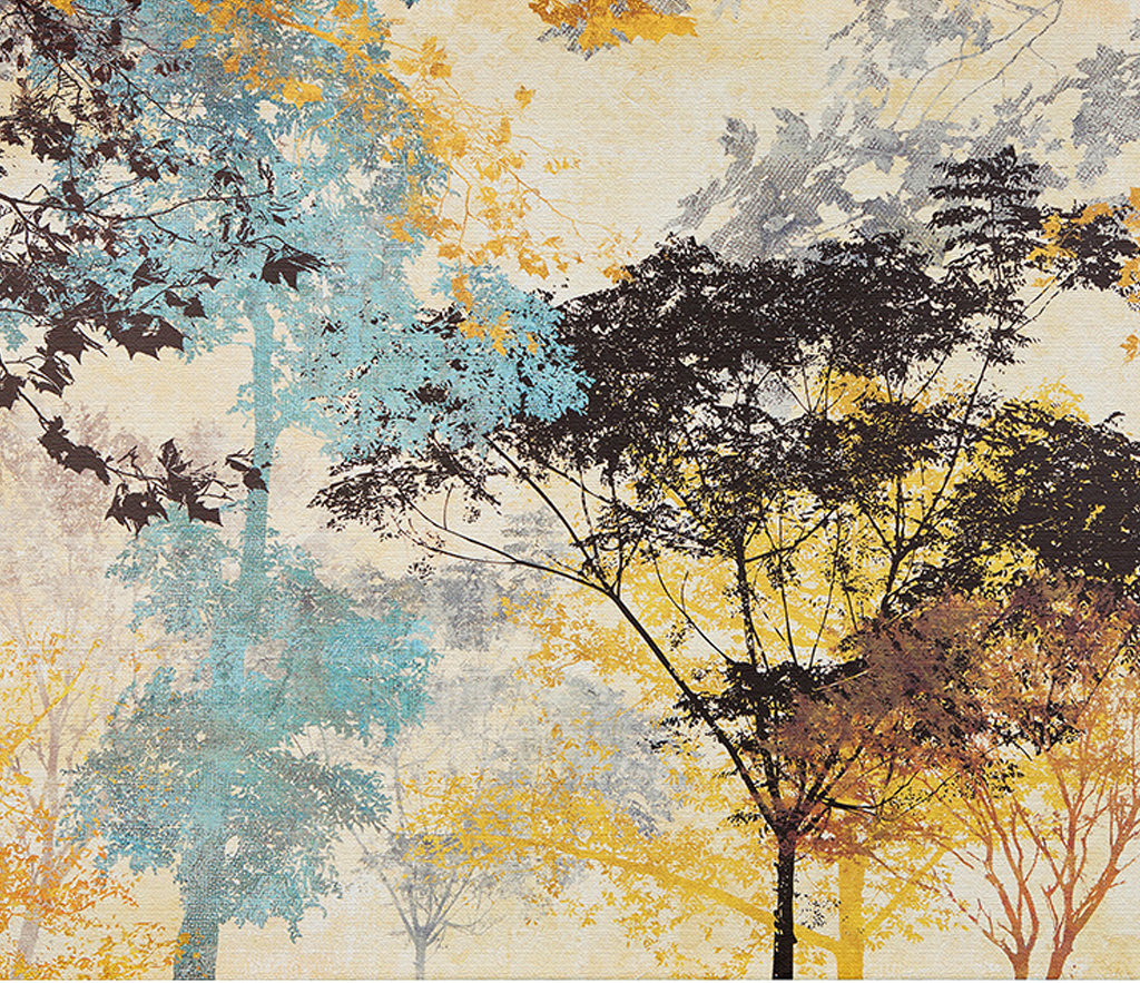Tree Art Wallpaper Murals - High-Quality Peel & Stick Wall Decals for Home & Office Decor | Transform Your Walls with Nature-Inspired Designs | Perfect for Living Room, Bedroom & Nursery