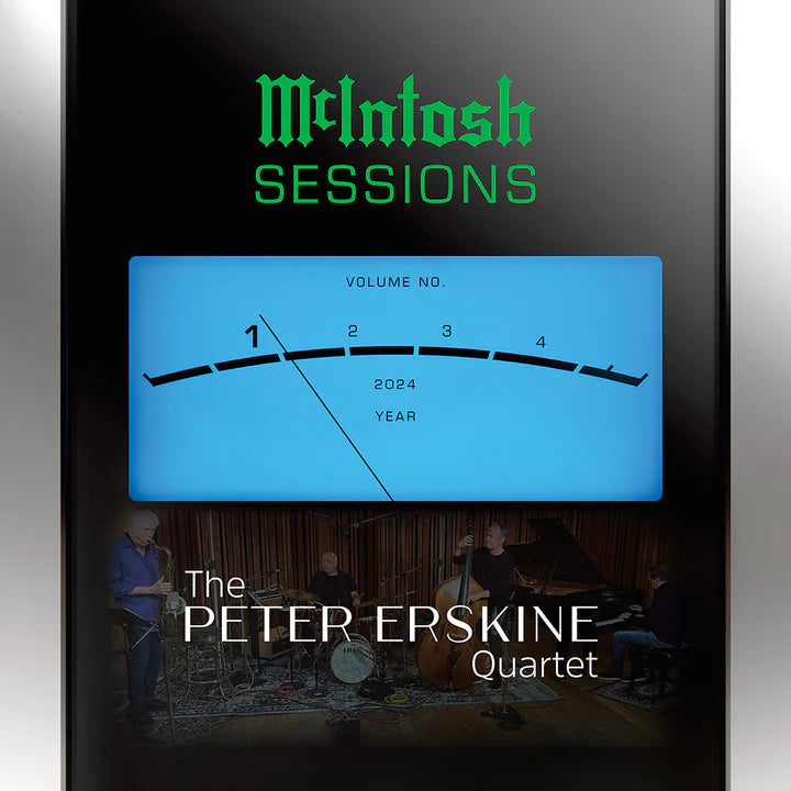 McIntosh SESSIONS Volume 1: The Peter Erskine Quartet - Jazz Music Album for Audiophiles & Music Lovers | Perfect for Home Listening, Relaxation & Hi-Fi Sound Systems