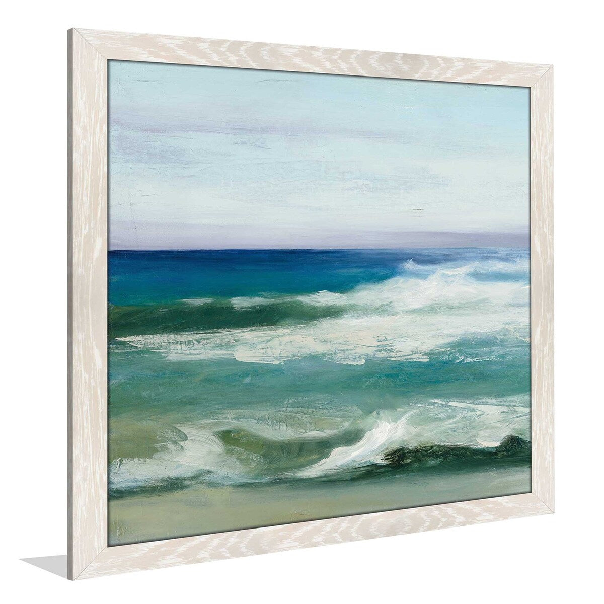 Azure Ocean II by Julia Purinton - Blue Abstract Art Print on Acrylic Panel - Perfect for Living Room, Bedroom & Office Wall Decor