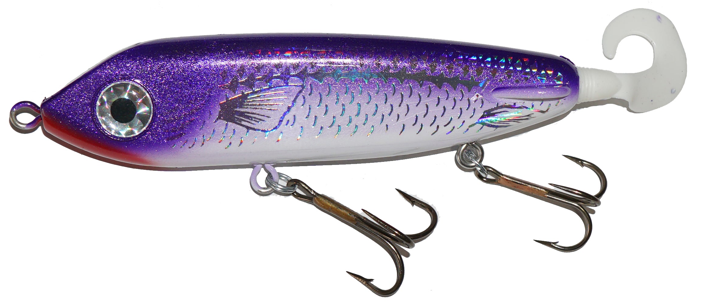 Drifter SQUIRRELY Hellpuppy Glide Bait Fishing Lure - Topwater Bass Fishing Bait for Freshwater & Saltwater - Perfect for Kayak Fishing and Tournament Angling