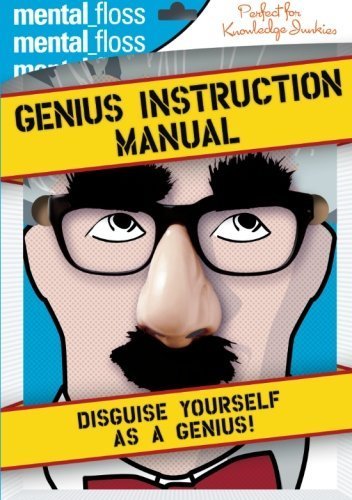 Mental Floss: Genius Instruction Manual - Fun & Educational Book for Brain Training & Trivia Lovers (2006) | Perfect for Gifts, Parties & Learning Activities