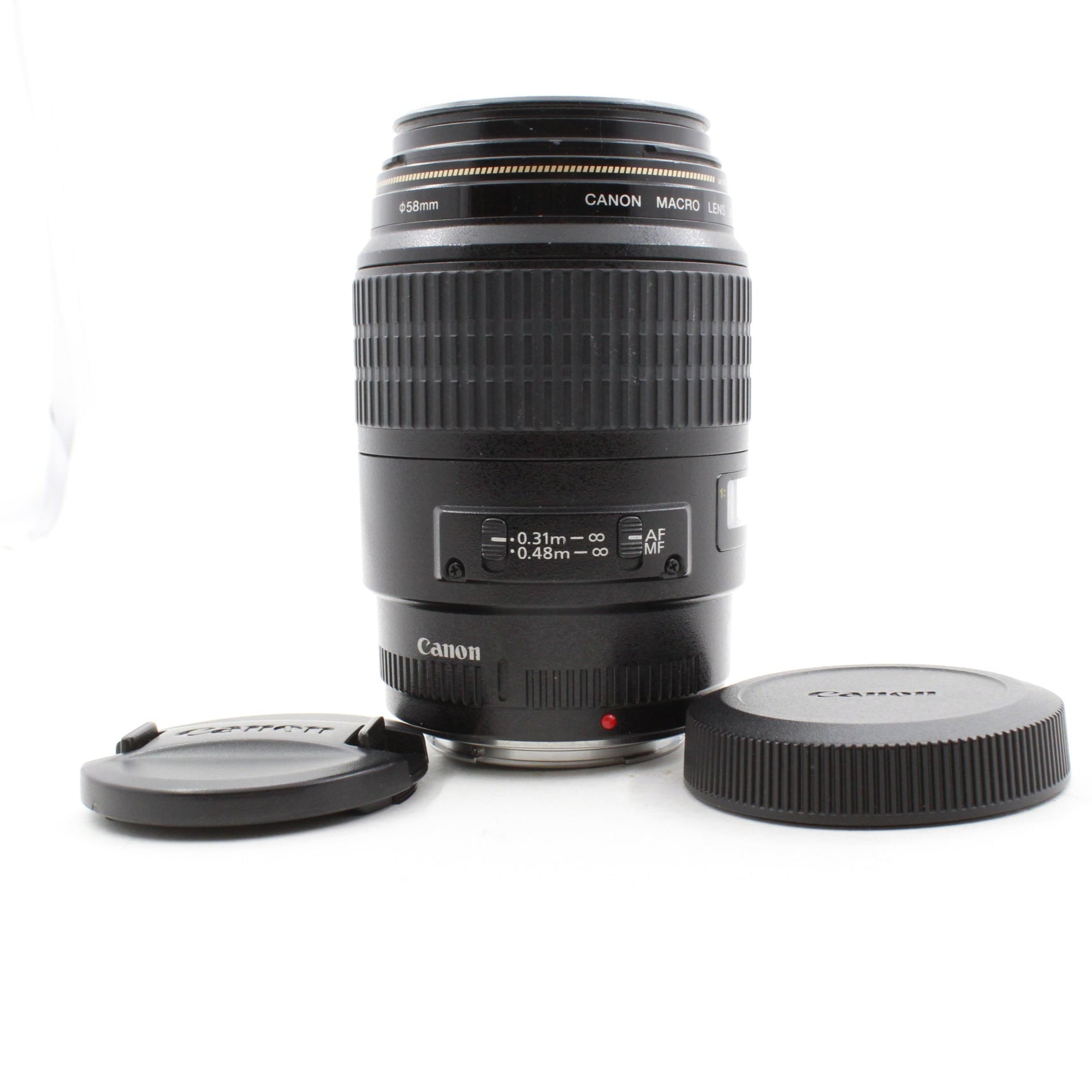 Used Canon EF 100mm f/2.8 USM Macro Lens for DSLR Cameras - Perfect for Close-Up Photography, Product Shots & Nature Macro Shots