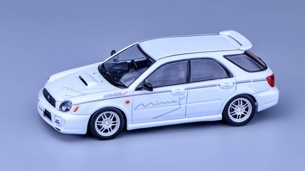 1:64 SUBARU Impreza WRX STi Mines S202 Diecast Model Car - Collectible Miniature Toy for Hobbyists & Car Enthusiasts - Perfect for Display, Gifts, and Racing Game Scenes