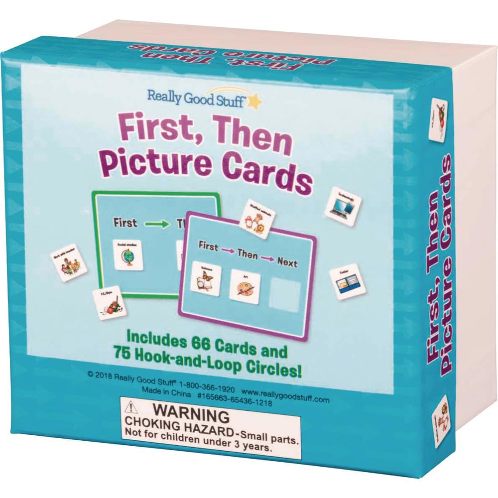 Really Good Stuff First System - 2 Boards & 66 Cards for Classroom Learning