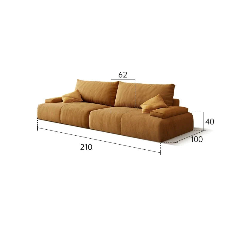 Classic Lazy Lounge Sofa Set - Comfortable Modern Living Room Furniture for Small Spaces | Perfect for Apartments, Dorms & Cozy Home Decor