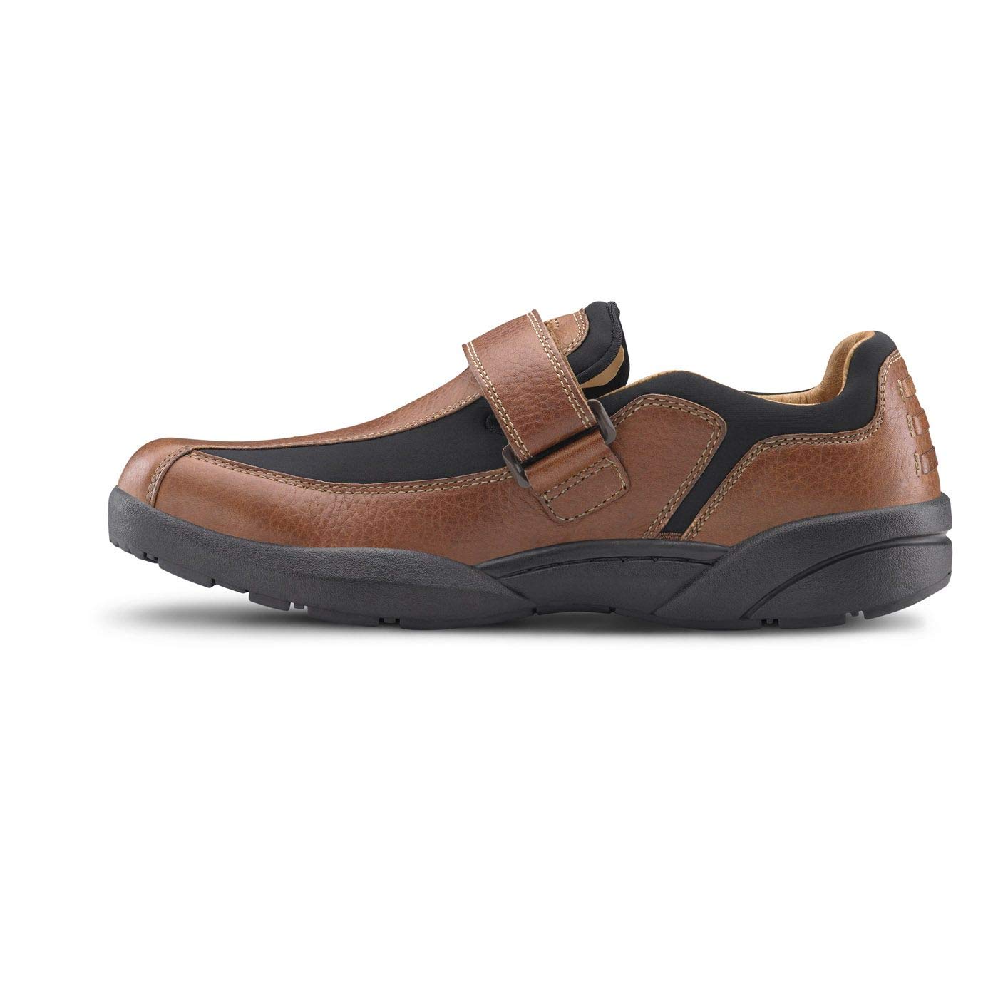 Dr. Comfort Douglas Men's Therapeutic Diabetic Shoes - Extra Depth Leather Shoes with Removable Insoles for Swelling & Foot Pain Relief - Ideal for Daily Wear, Walking & Diabetic Foot Care