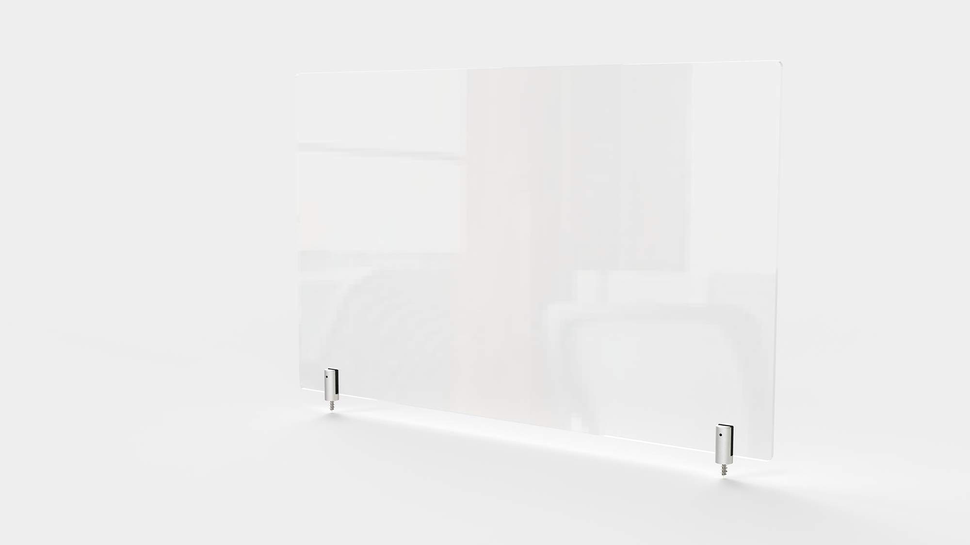 Ghent Clear Partition Extender with Screws - 30