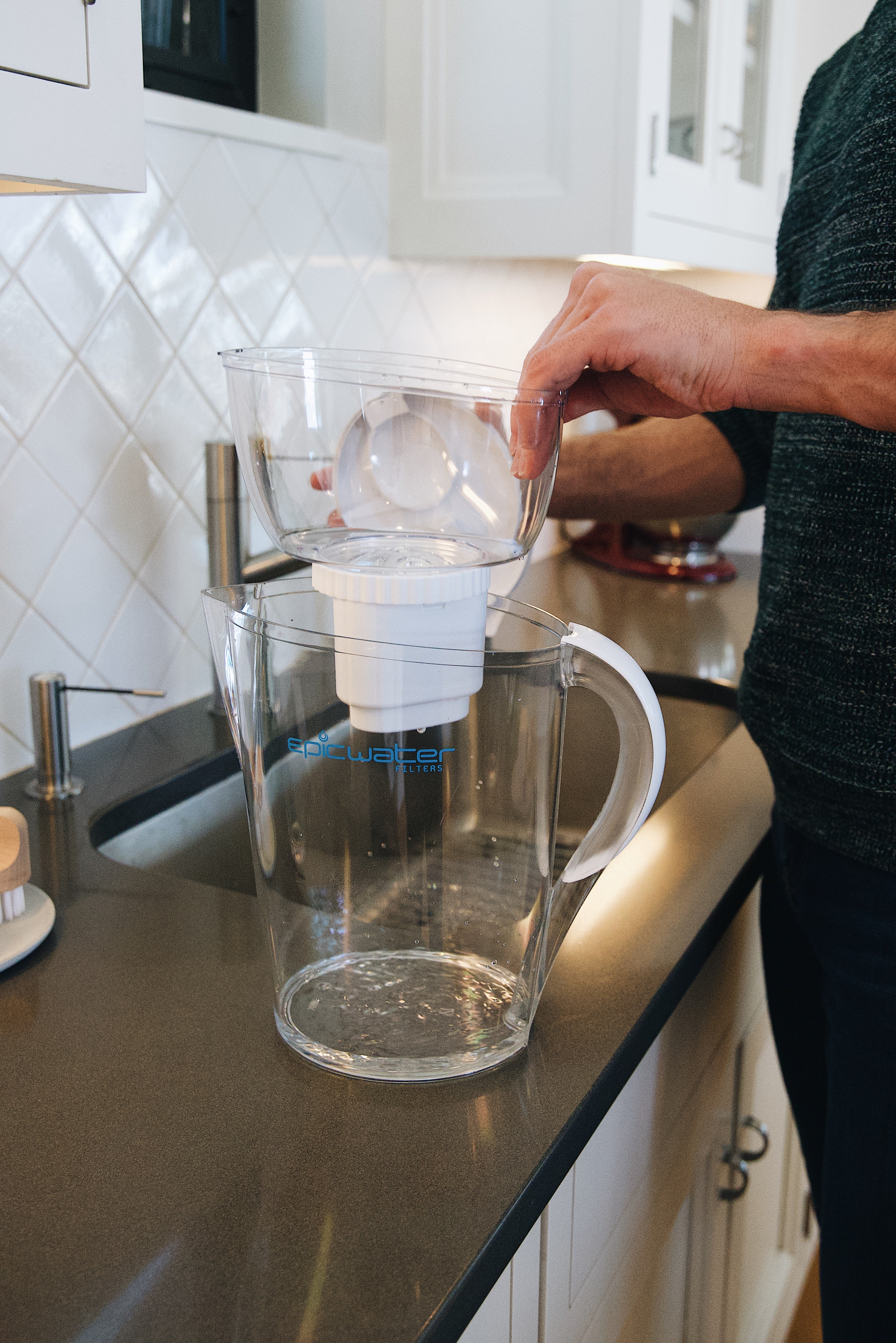 Pure Water Replacement Filter - Removes Fluoride, PFAS & Heavy Metals | For Home, Office & Travel Use