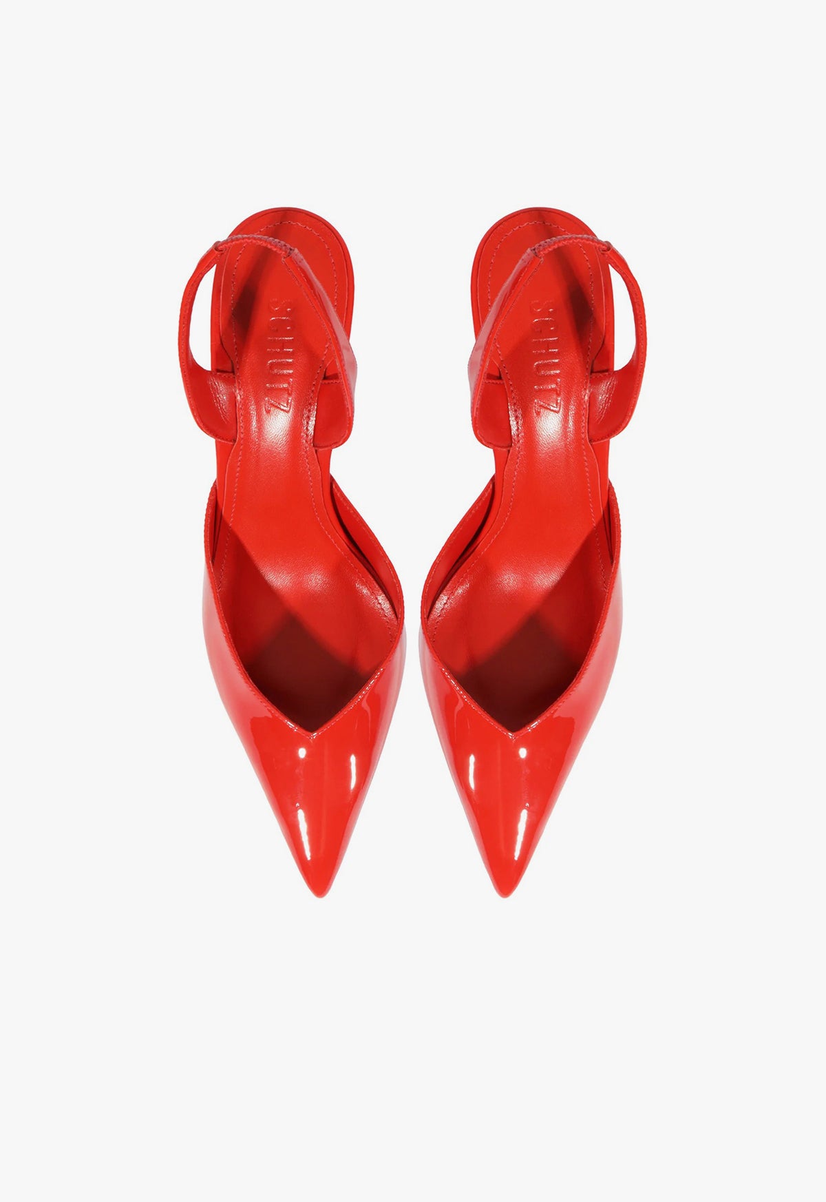 Lexi Sling Patent Leather Pump - Women's High Heel Dress Shoes for Party & Wedding | Comfortable & Stylish Evening Pumps for Formal Occasions