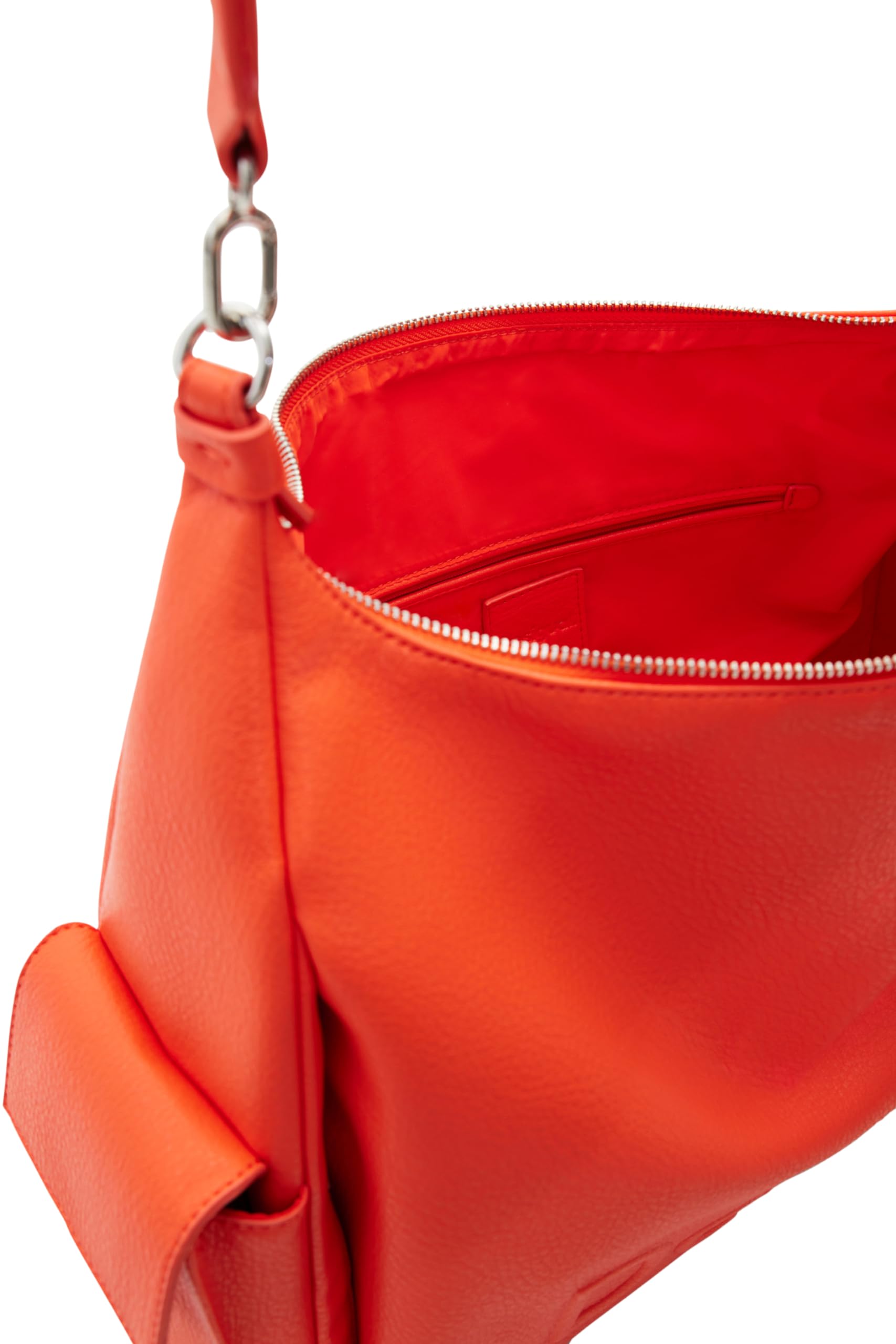 Desigual Women's Pu Leather Shoulder Bag - Stylish Crossbody Purse for Everyday Use, Work & Travel