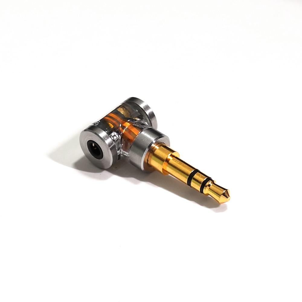 DD ddHiFi DJ44A 2.5mm Female to 4.4mm Male Balanced Audio Adapter - Perfect for HiFi Headphones, DACs, and Portable Music Players