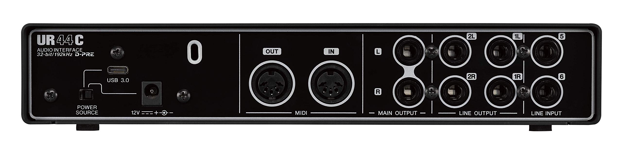 Steinberg UR44C 6x4 USB 3.0 Audio Interface with Cubase AI & Cubasis LE - Professional Studio Recording, Podcasting & Music Production for Home & Mobile Use