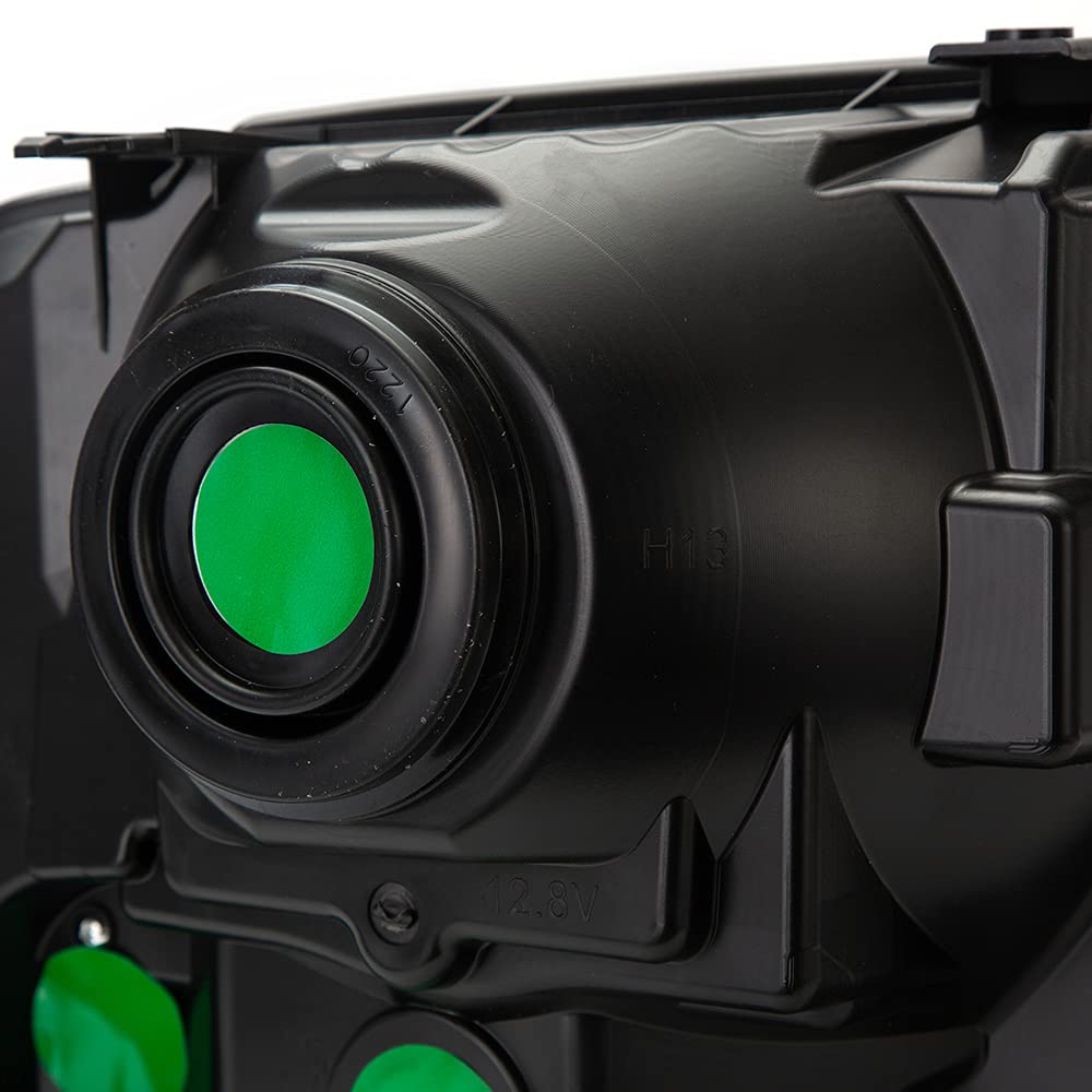Ford F250 F350 Headlights 2005-2007 - Smoked Lens for Super Duty Trucks - Off-Road & Night Driving