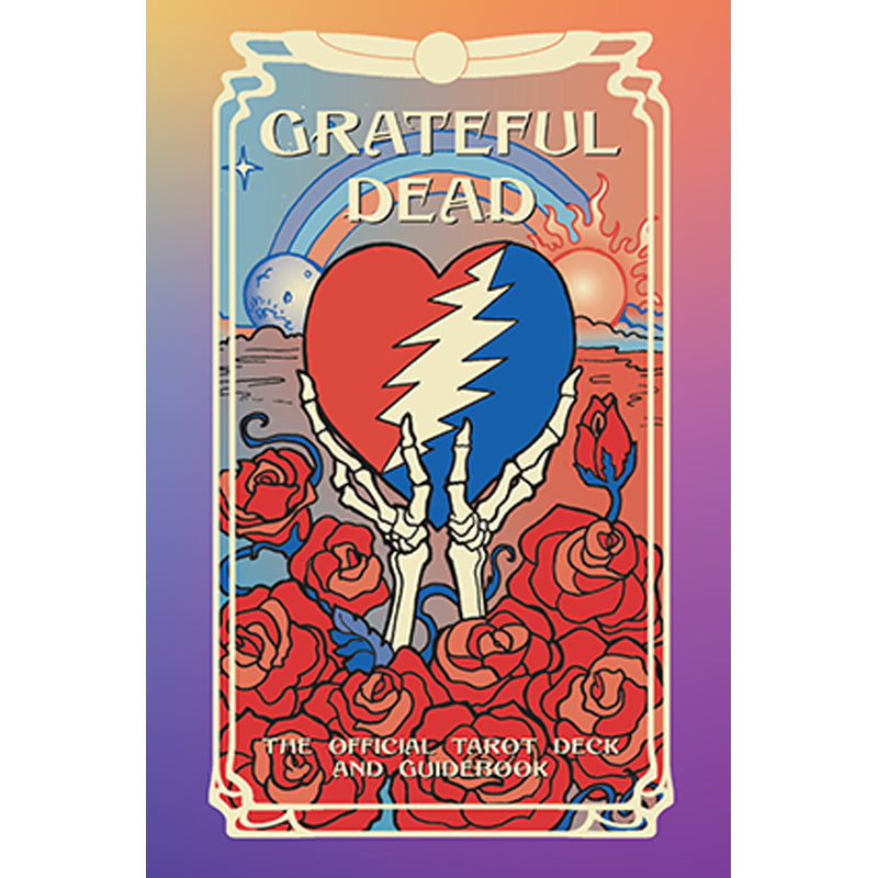 Grateful Dead Official Tarot Deck and Guidebook - 78-Card Set with Illustrated Guide for Divination, Meditation, and Spiritual Growth | Perfect for Fans, Collectors, and Tarot Enthusiasts