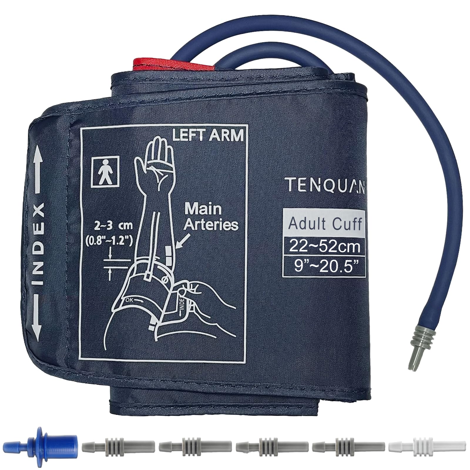 TENQUAN Extra Large Blood Pressure Cuff 9