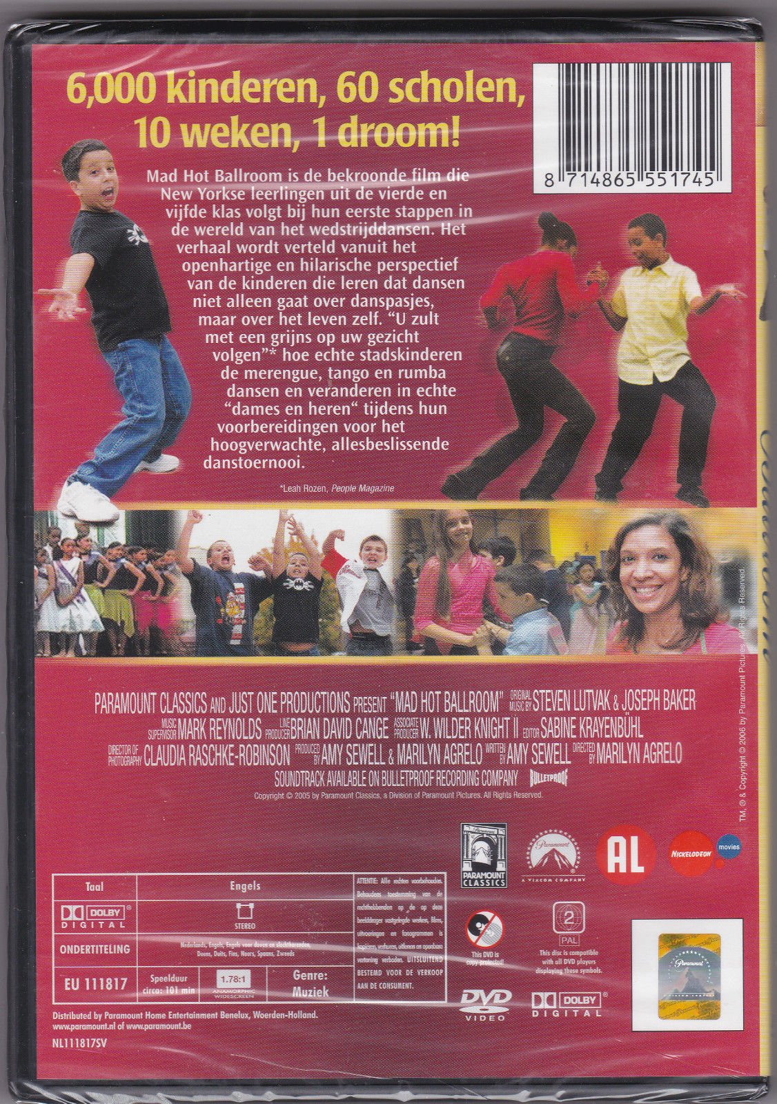 Mad Hot Ballroom (2005) - Region Free DVD - Inspirational Dance Documentary for Family Movie Night & School Events