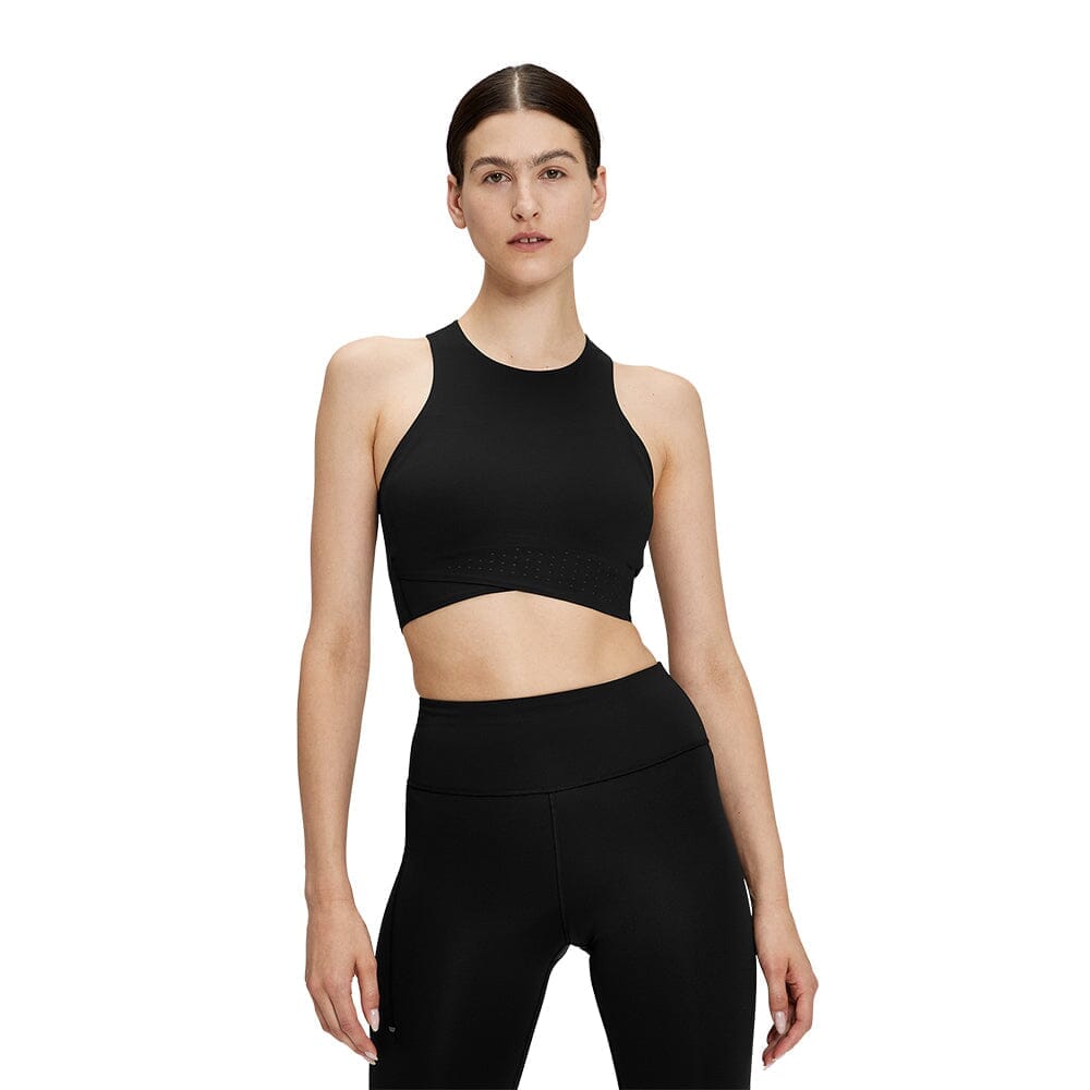 Women's Running Crop Top - Breathable & Moisture-Wicking Workout Shirt for Yoga, Gym & Outdoor Sports | Prism Capsule Collection