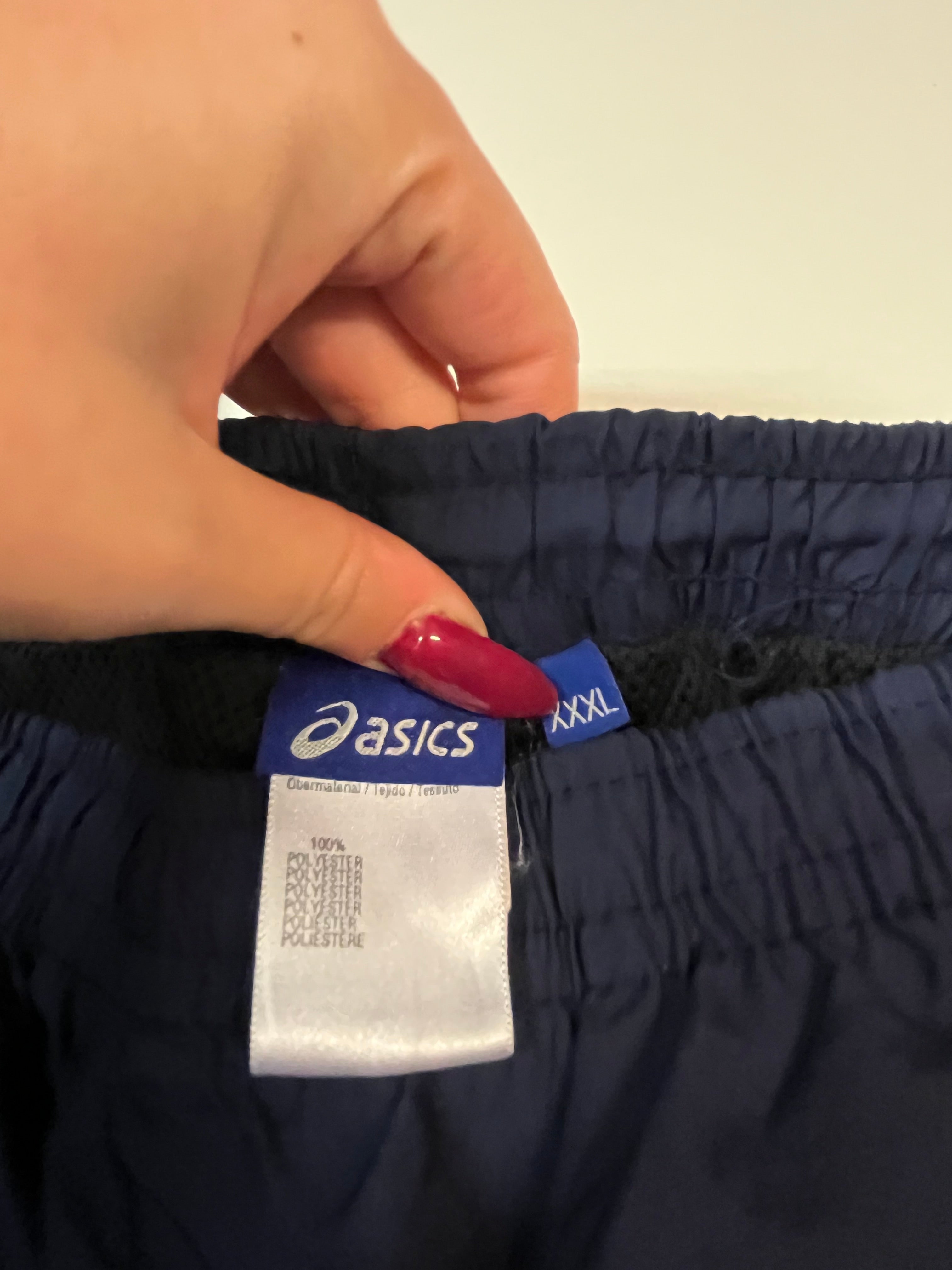 Vintage Asics Track Pants for Men XXL 9796 - Retro Athletic Joggers for Running, Gym & Casual Wear