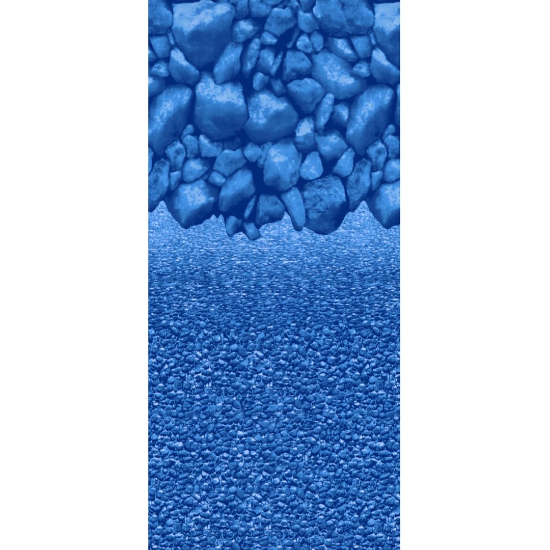 Reef Overlap Round Above Ground Pool Liner 48-54 Inch (15 Foot) - Durable & Easy Installation for Backyard Swimming Pools